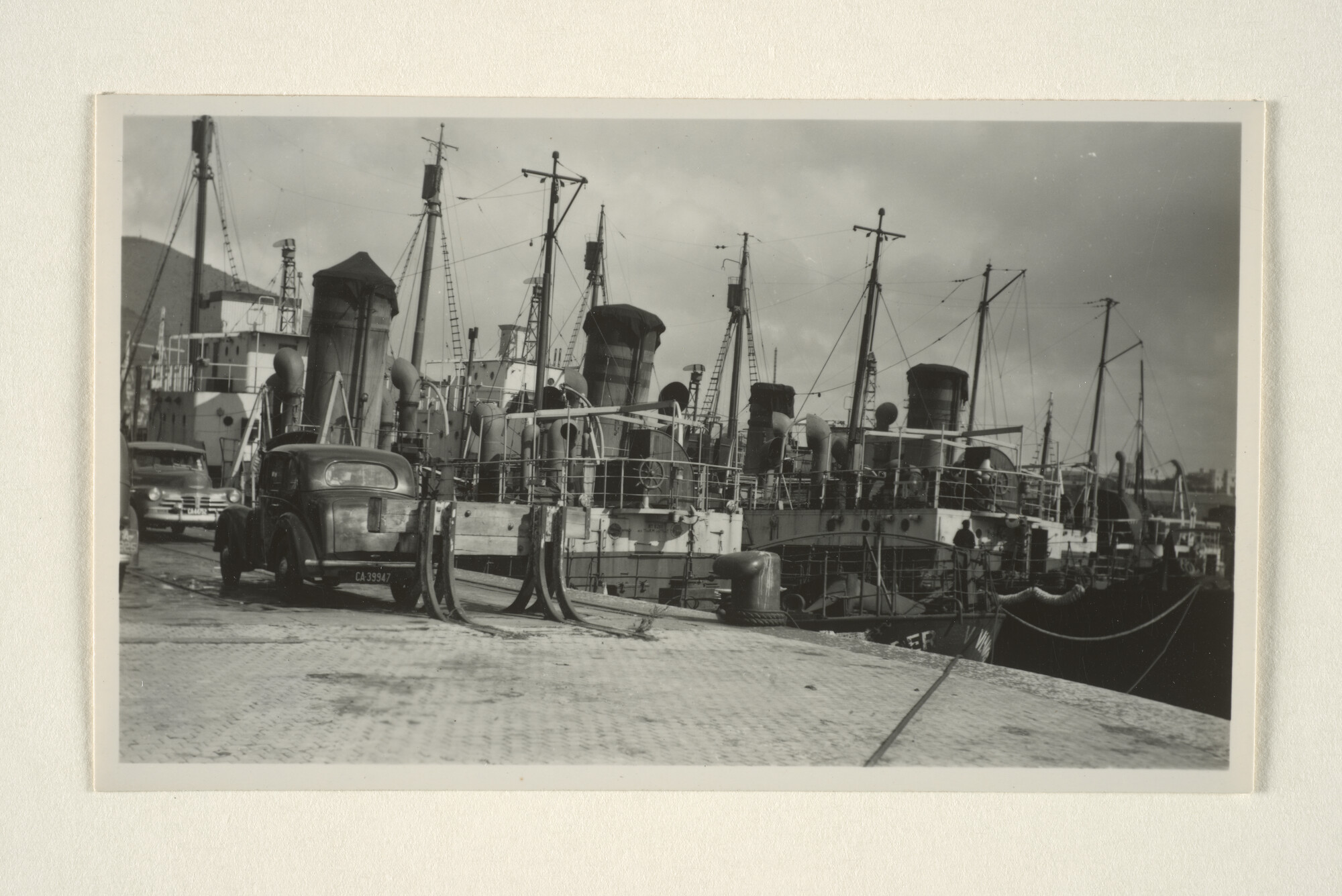 1996.4647; Collier Jetty in de haven van Kaapstad; foto