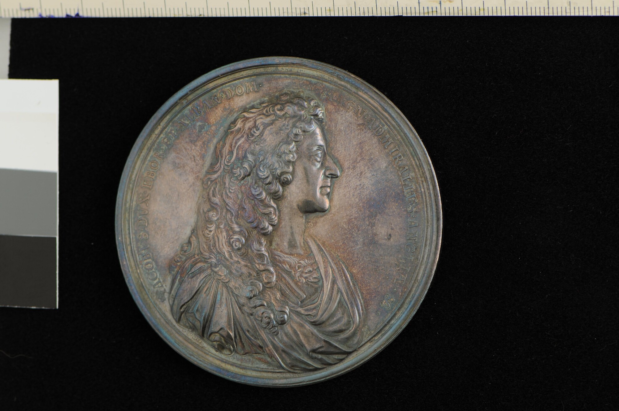 A.0015(04); Penning geslagen op de zeeslag bij Lowestoft, 13 juni 1665; penning