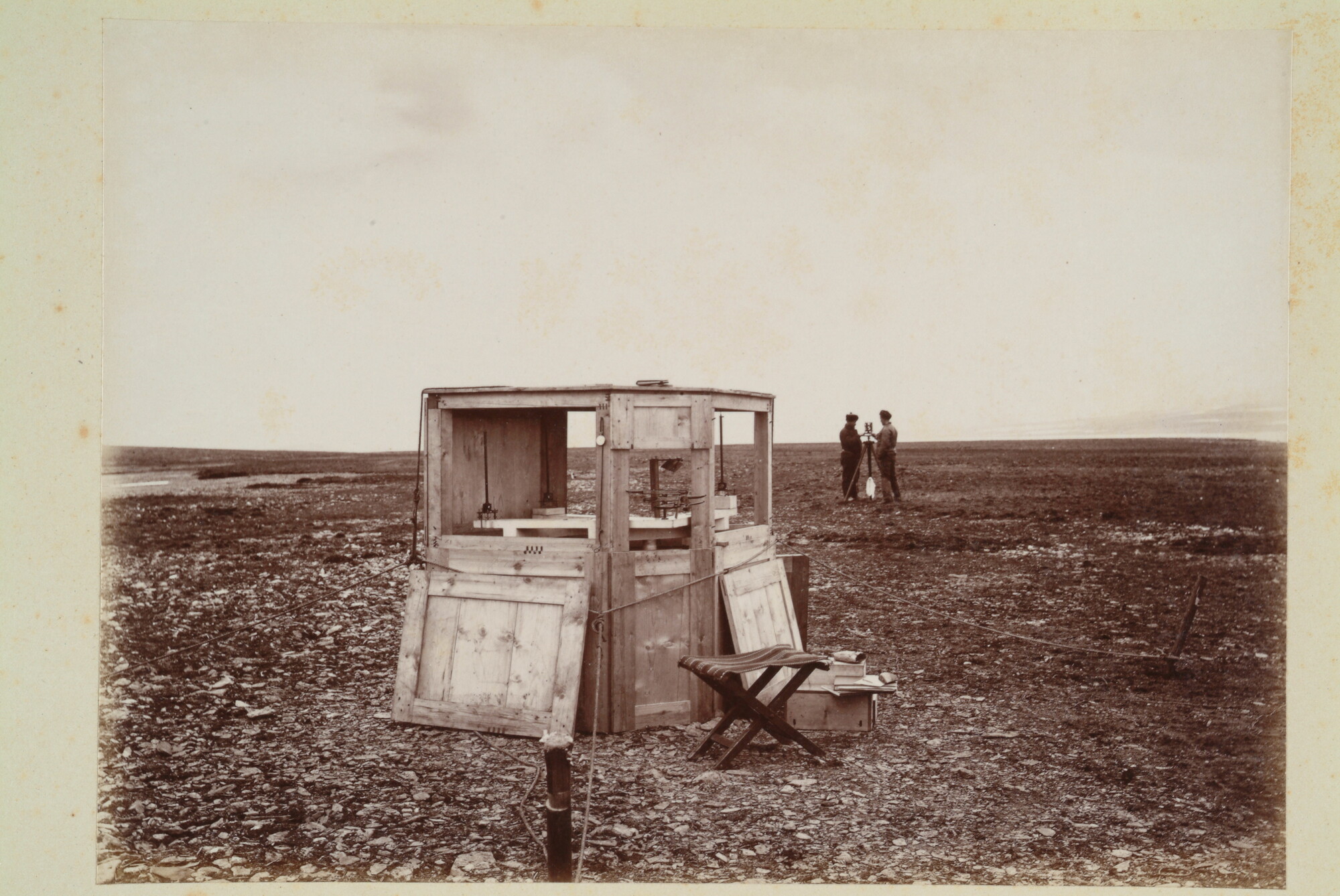 S.2956(09); Album met foto's van de Tweede Noordpoolexpeditie van de Willem Barents; fotoalbum