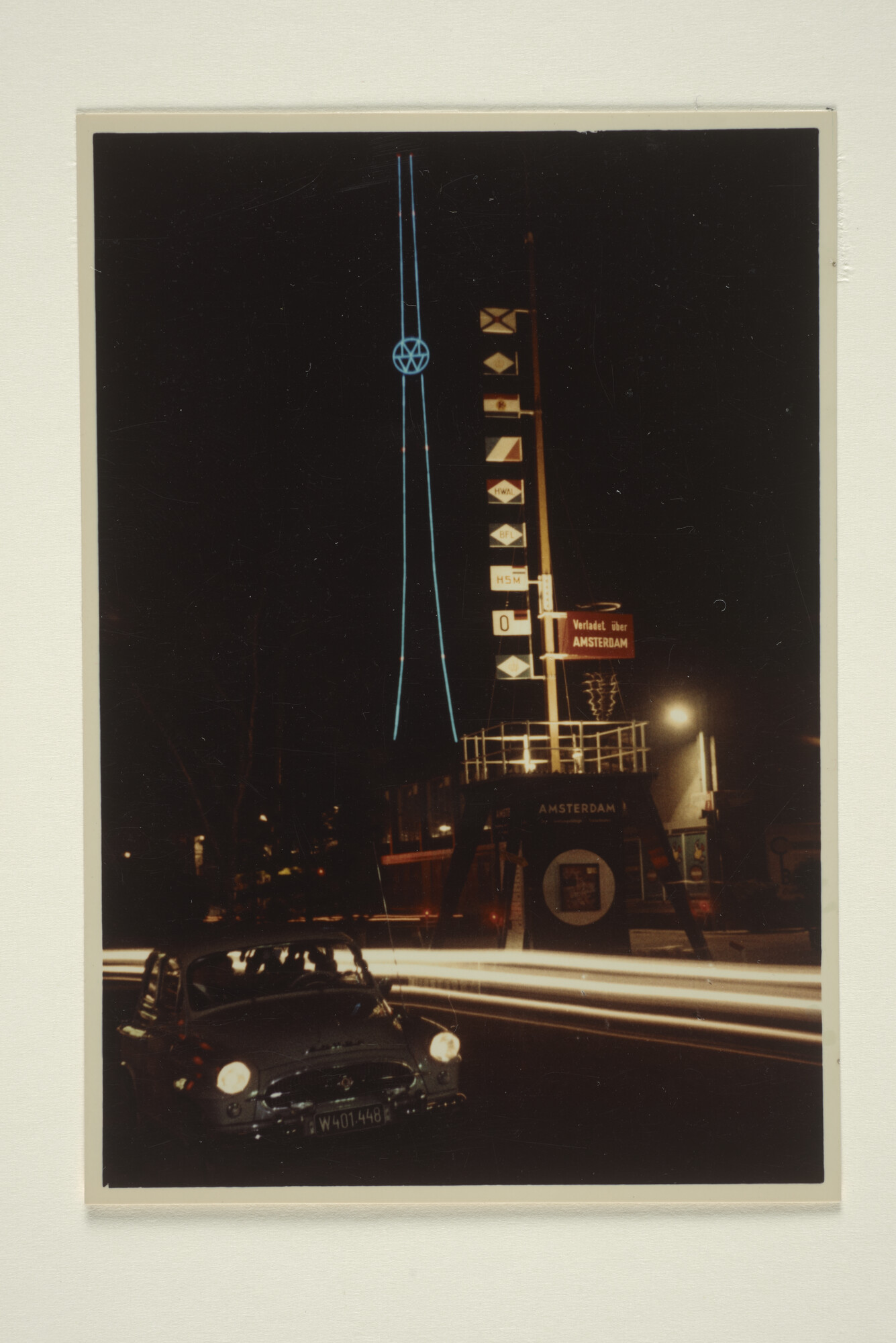 1998.1716; Negatieven van de mast van Amsterdamse reders en cargadoors op de Voorjaarbeurs in Wenen; negatief