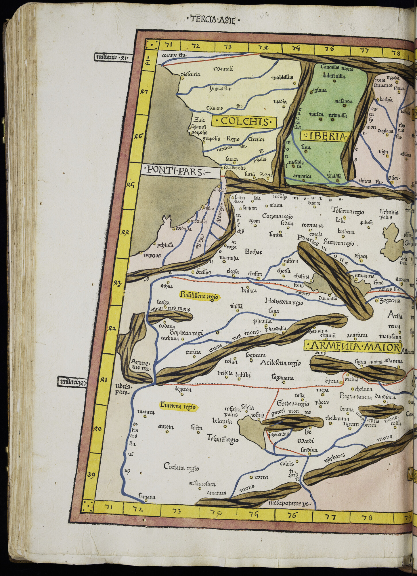 A.0145(033) [kaart 027]; Kaart van Zuid-Rusland, Georgië, Armenië, Azerbeidzjan; kaart