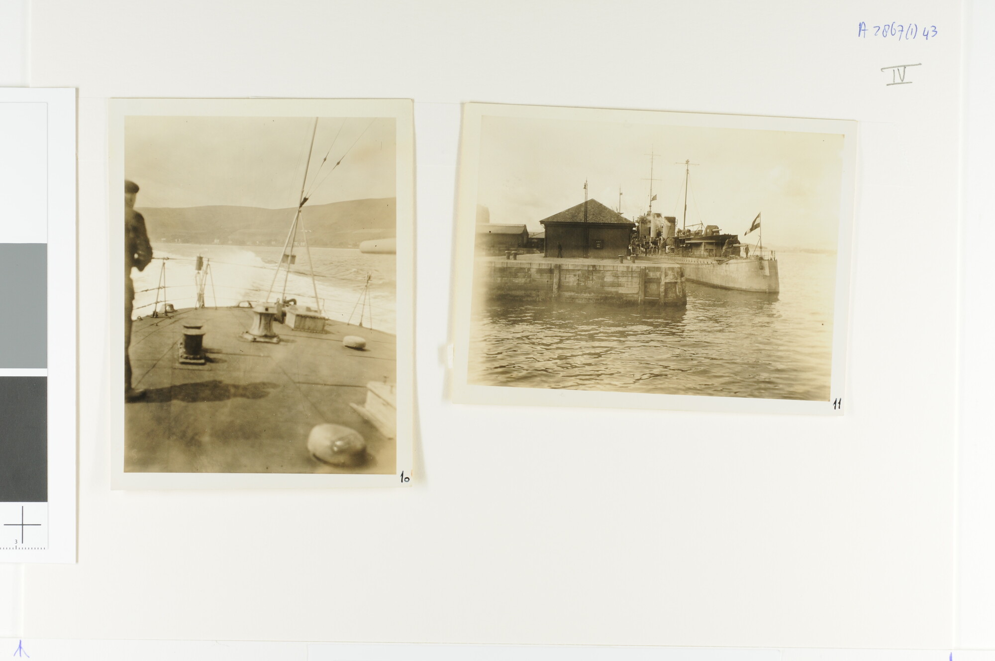 A.2867(01)043; Foto's van de proefvaart van de torpedobootjager Hr.Ms. 'Banckert'; fotoreportage