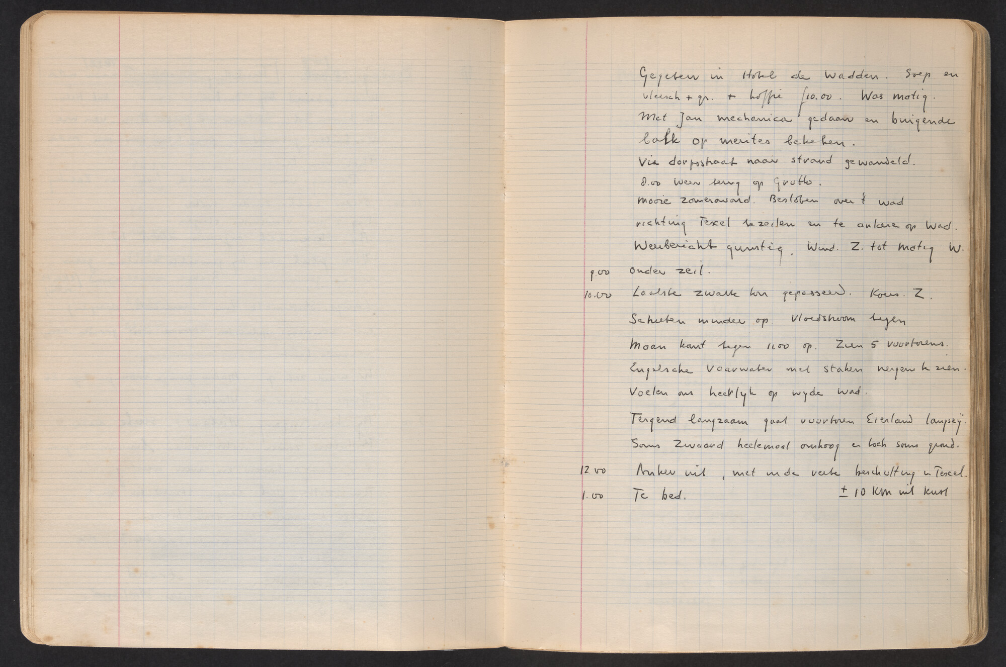 2017.0796; Logboek c.q. fotoalbum van o.a. reizen met zeeschouw Grutto in Nederland, 1963-1965; logboek