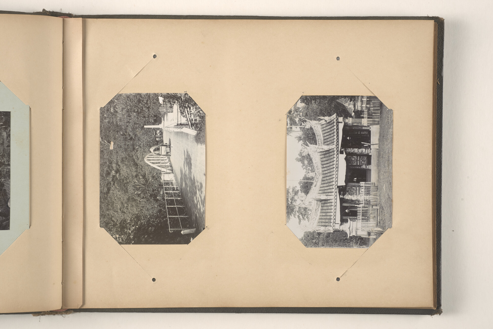2015.0862; Fotoalbum met souvenirfoto’s verzameld tijdens de reizen van James Reginald Filz, 18 oktober 1901 t/m september 1904; fotoalbum
