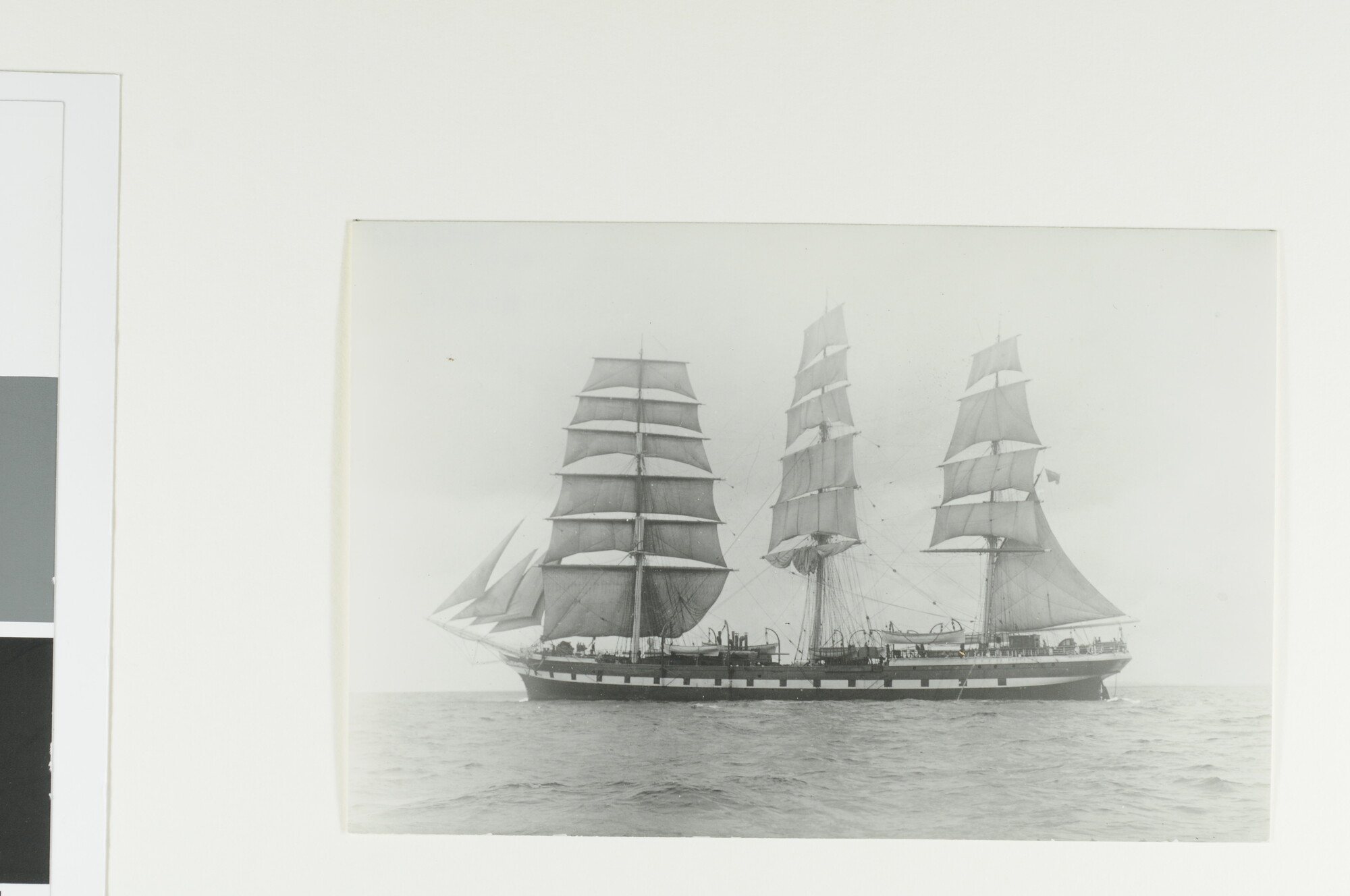 S.4380(04)653; Het Russische zeilende schoolschip 'Grand Duchess Maria Niklaevna' van de Board of Trustees of Odessa Navigation School te Odessa [...]; foto