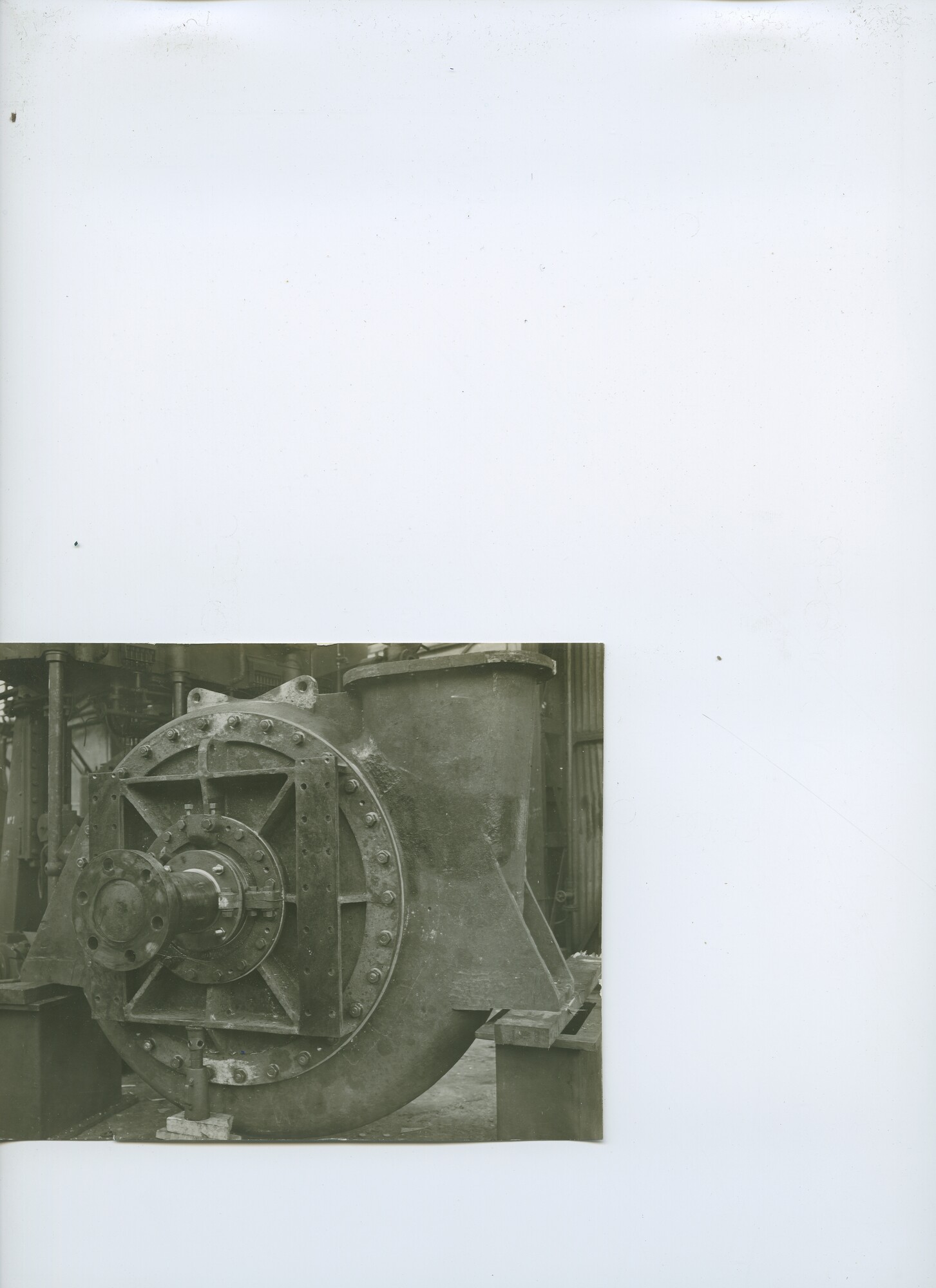 S.6386(114)0076; Foto van zandpomp voor zandzuigen; foto