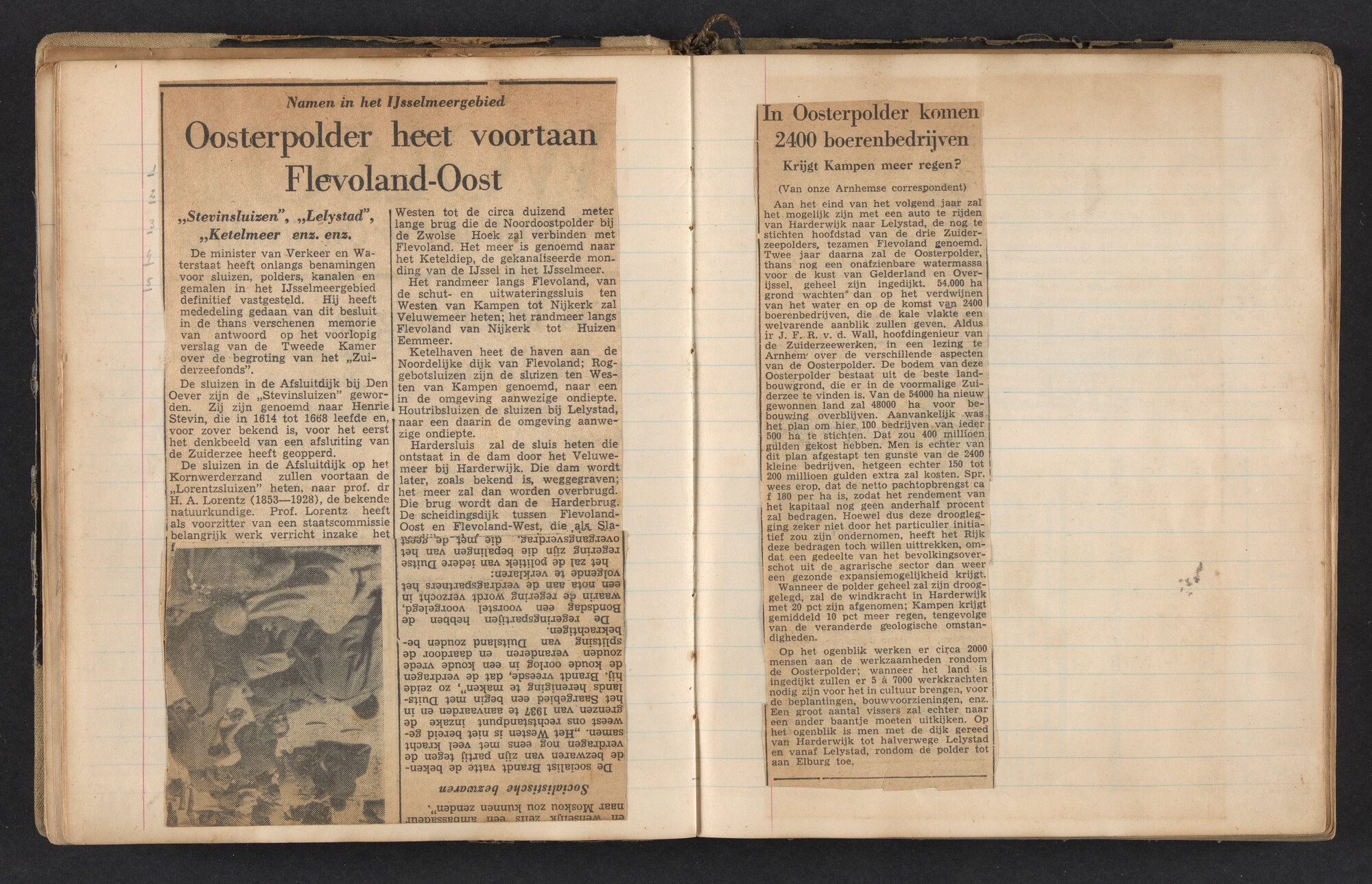 2017.0791; Logboek c.q. fotoalbum van reizen met zeeschouw Grutto in Nederland, 1952-1954; logboek