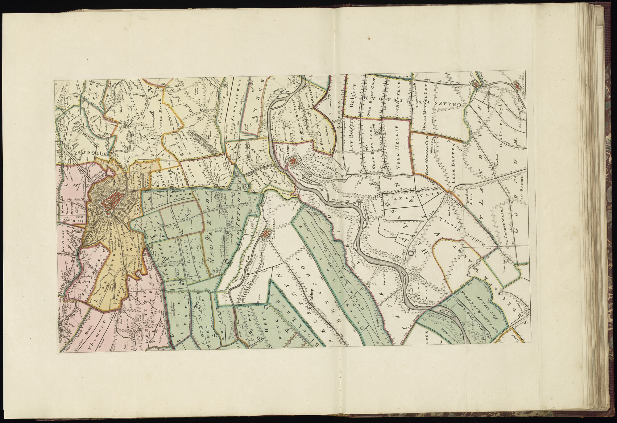 B.0032(032) [kaart 028]; Kaart van Nederland; kaart