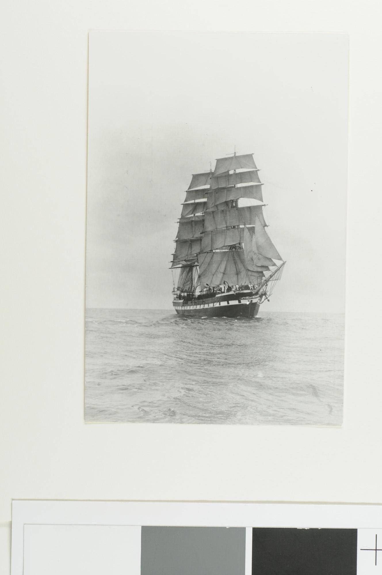 S.4380(04)654; Het Russische zeilende schoolschip 'Grand Duchess Maria Niklaevna' van de Board of Trustees of Odessa Navigation School te Odessa [...]; foto