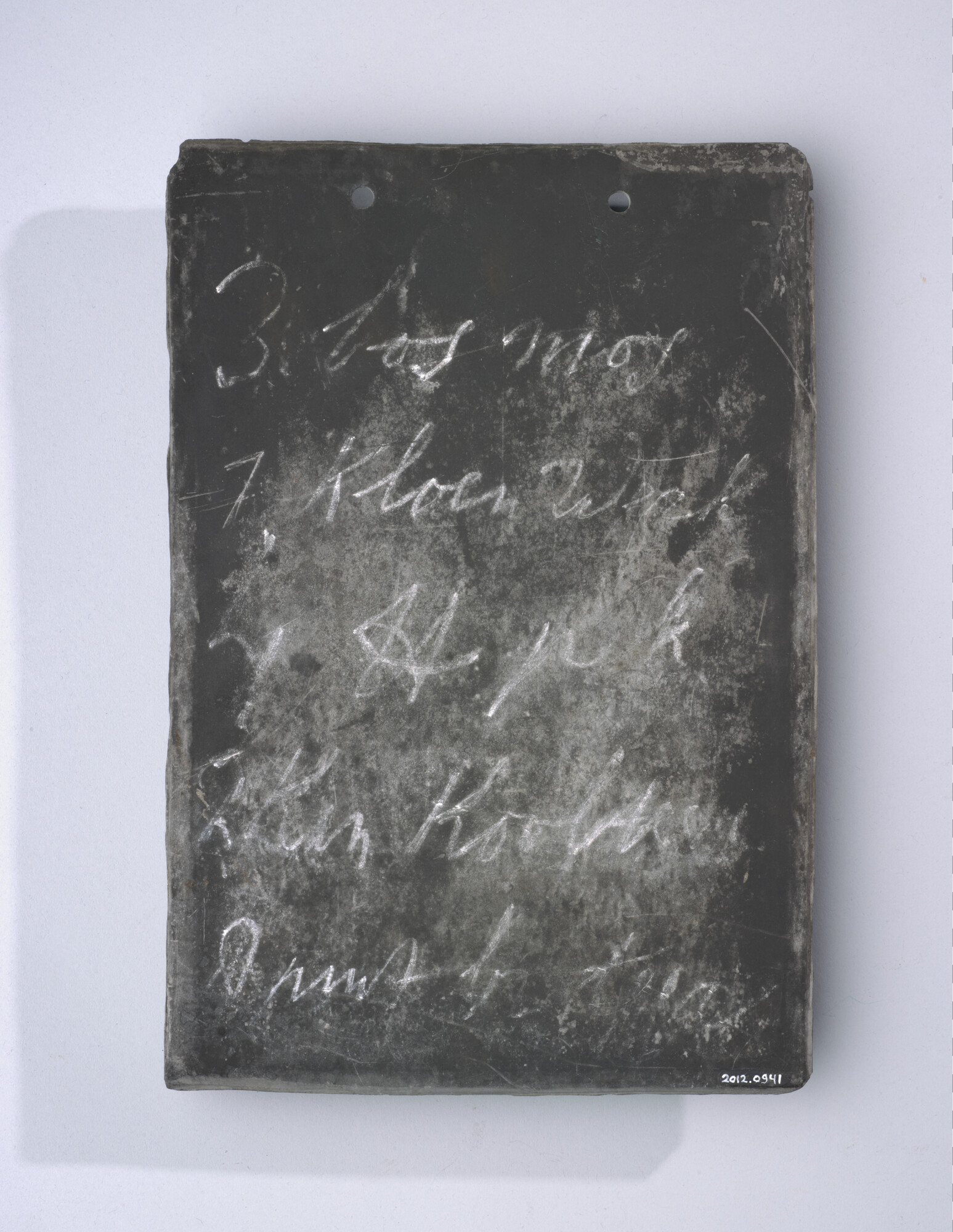 2012.0941; Leistenen schrijfplank; plank