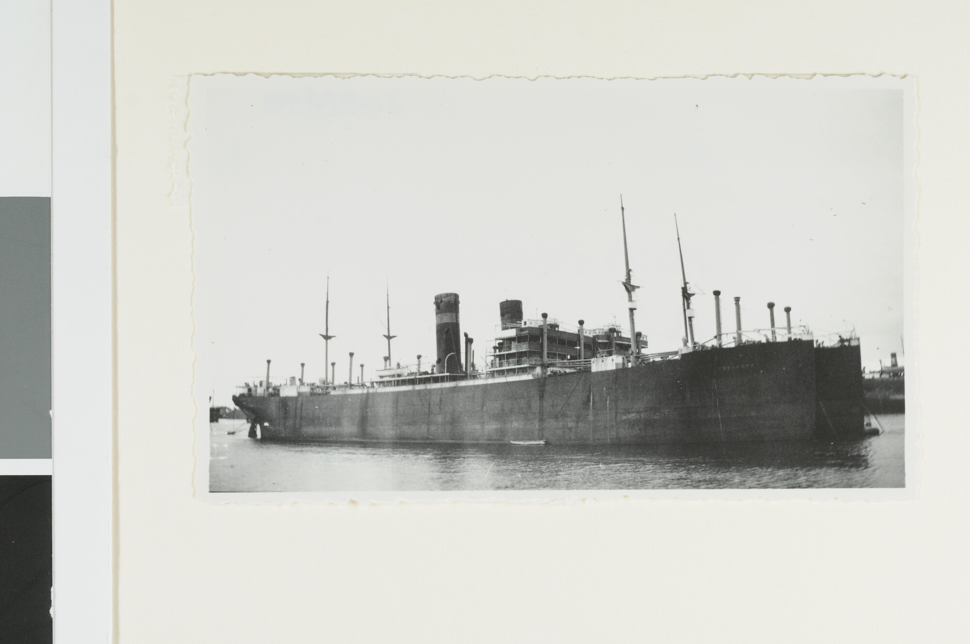 S.4380(04)503; Het vrachtschip ss. IJselkerk (ex- IJsseldijk) ; foto