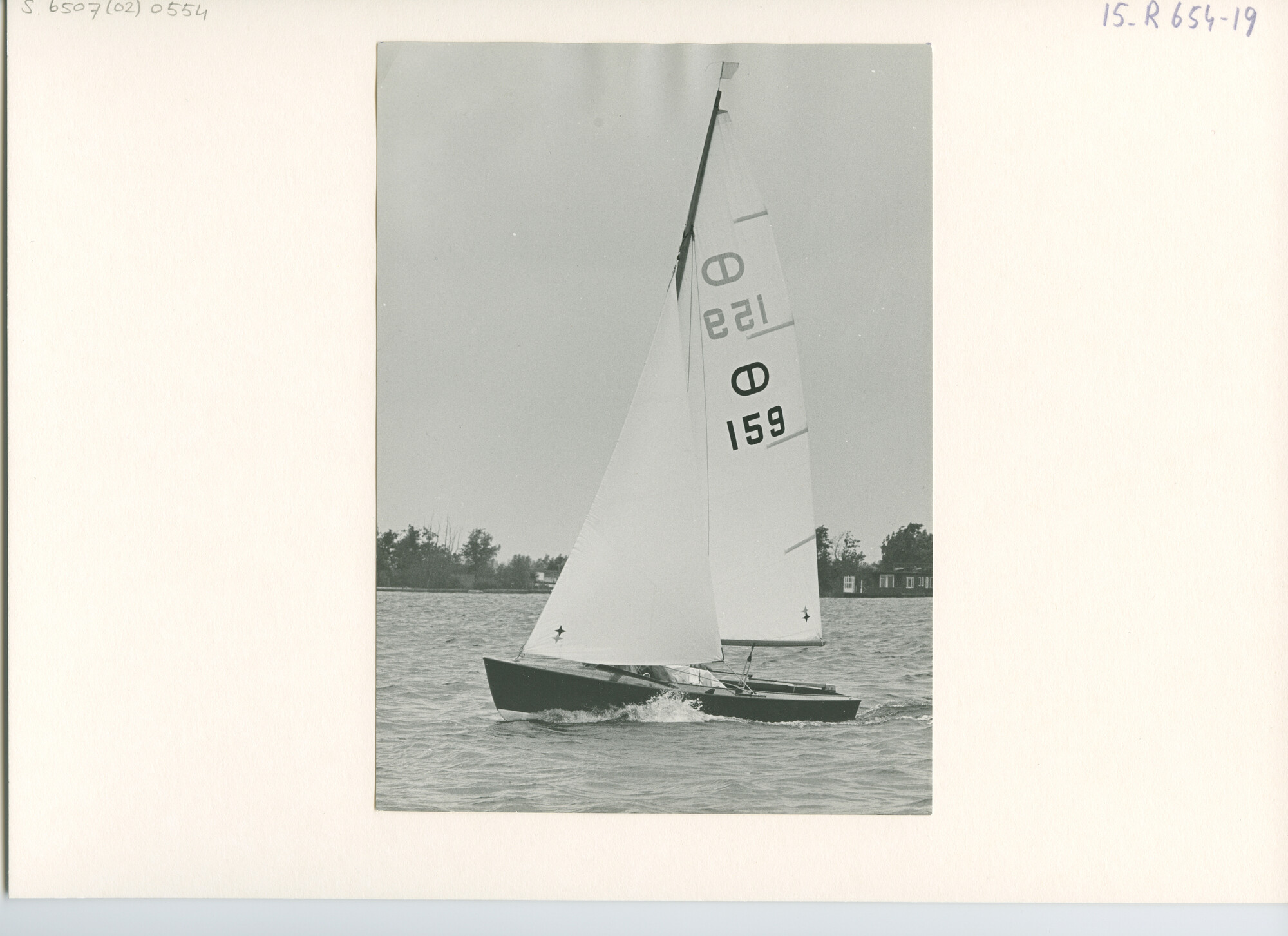 S.6507(02)0554.01; Zwart-wit foto van Schakel nummer 159 tijdens de Hollandweek I, 1964; foto