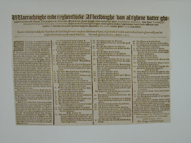 A.0145(027)367a; Gevechten bij Praag, tussen  28 oktober en 10 november 1620; prent
