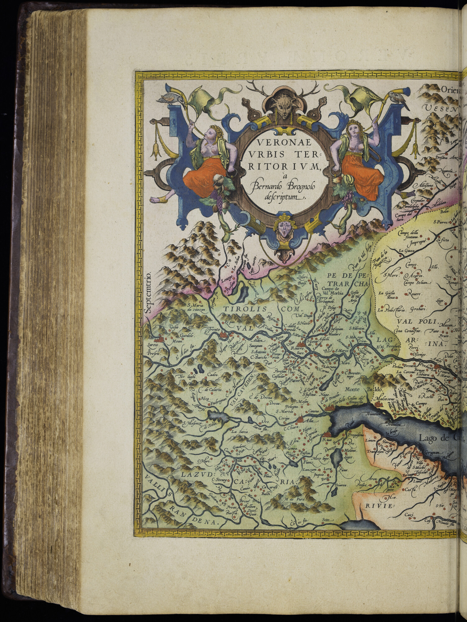 A.0145(232) [kaart 082]; Kaart van Noord-Italië; kaart