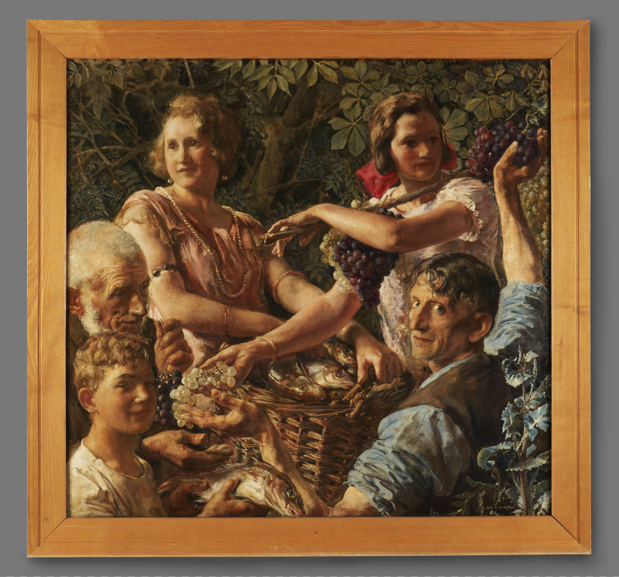 2008.0588; De Overvloed van Land en Water; schilderij