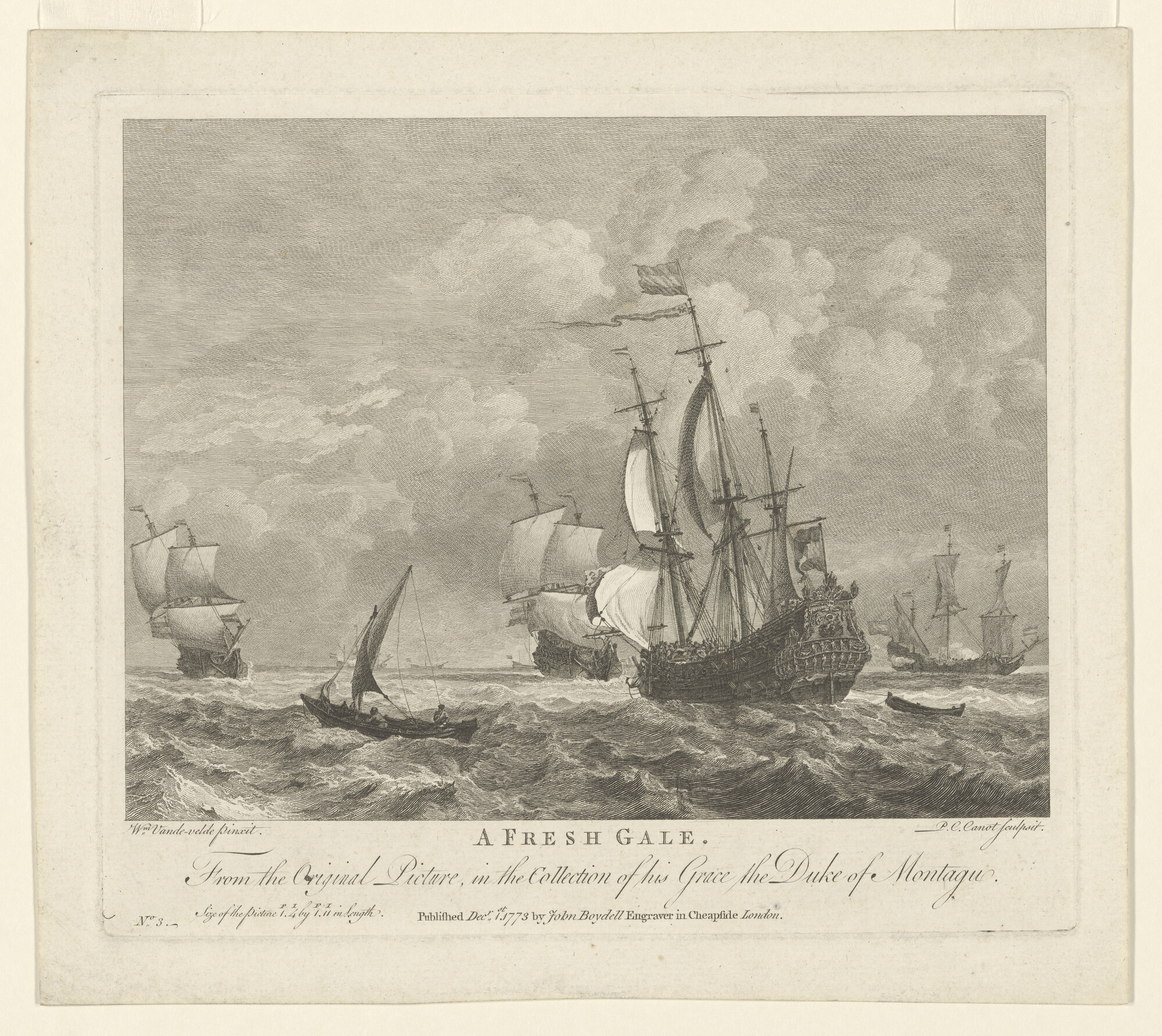 A.0149(0712); A fresh gale; prent