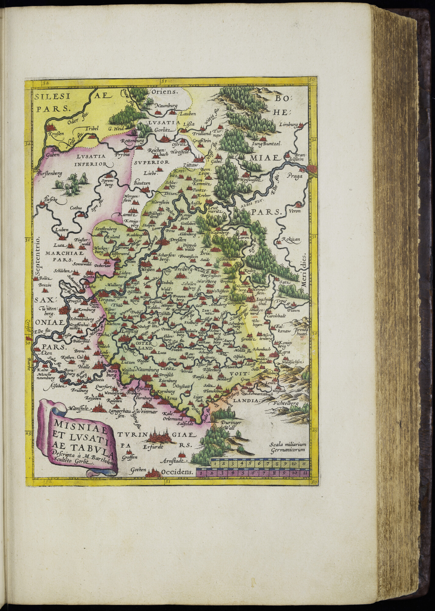 A.0145(232) [kaart 059]; Kaart van Oost-Duitsland en Noordwest-Tsjechië; kaart