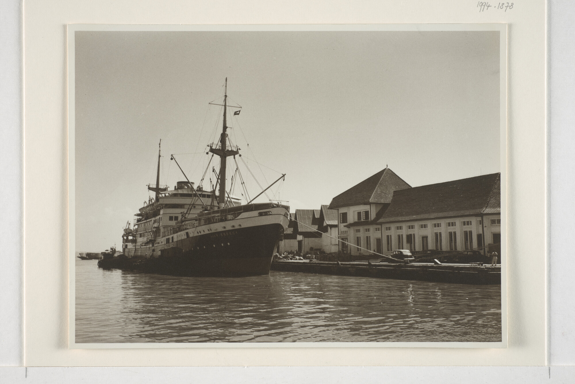 1994.1878; Fotos van ms. Van Riebeeck van de KPM [...]; fotoreportage