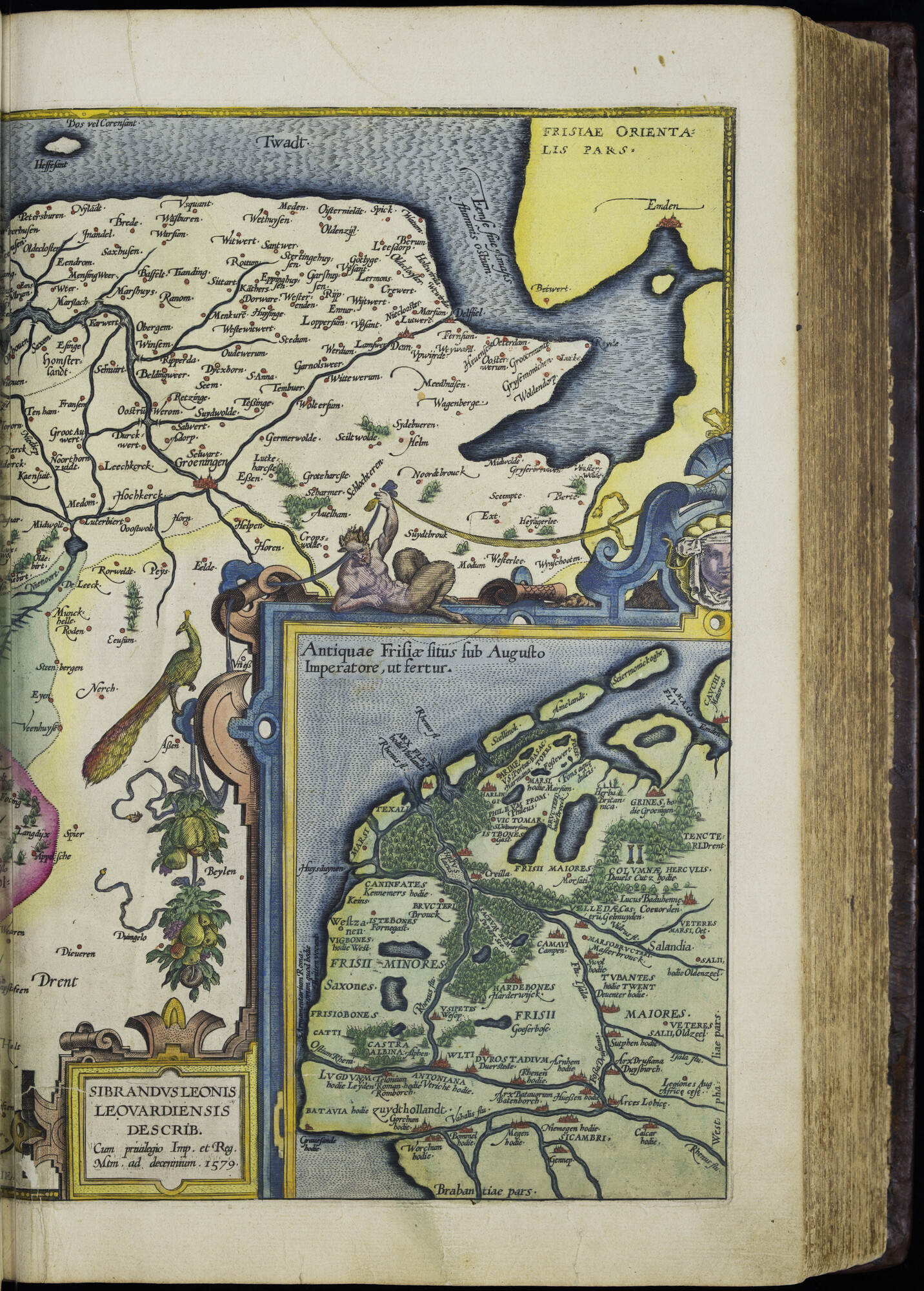 A.0145(232) [kaart 047]; Kaart van Friesland en Groningen; kaart