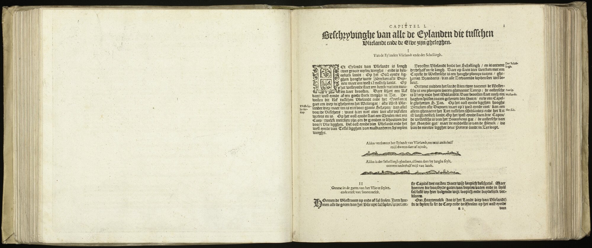 S.2856 [kaart 077]; Beschrijvingen en kustaanzichten van de Waddeneilanden; kaart