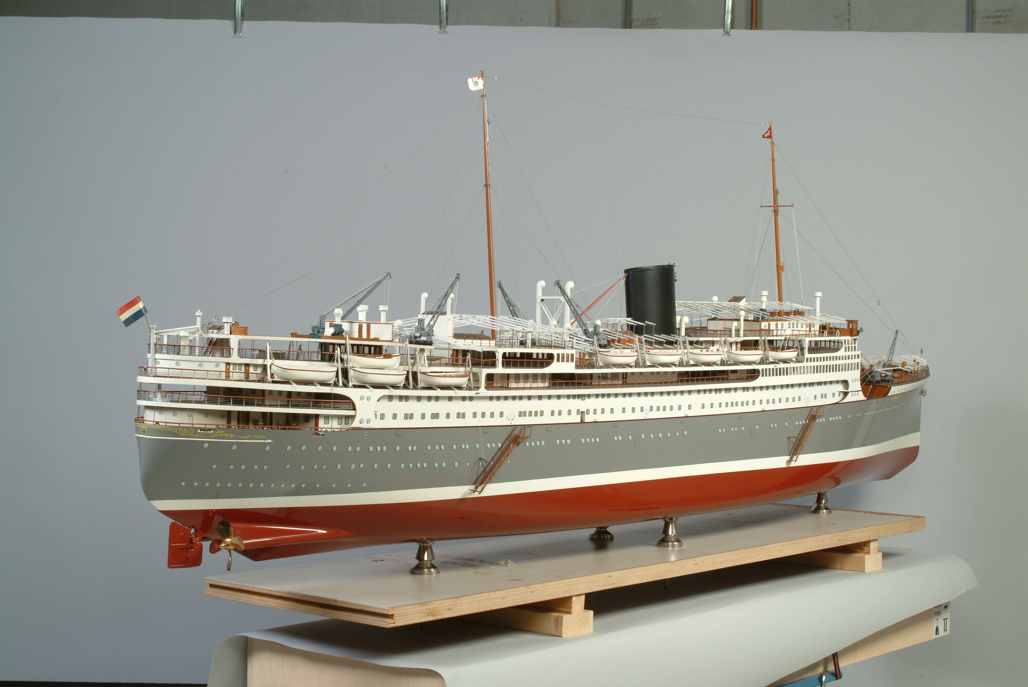 S.4308; Model van het ms. Dempo; scheepsmodel