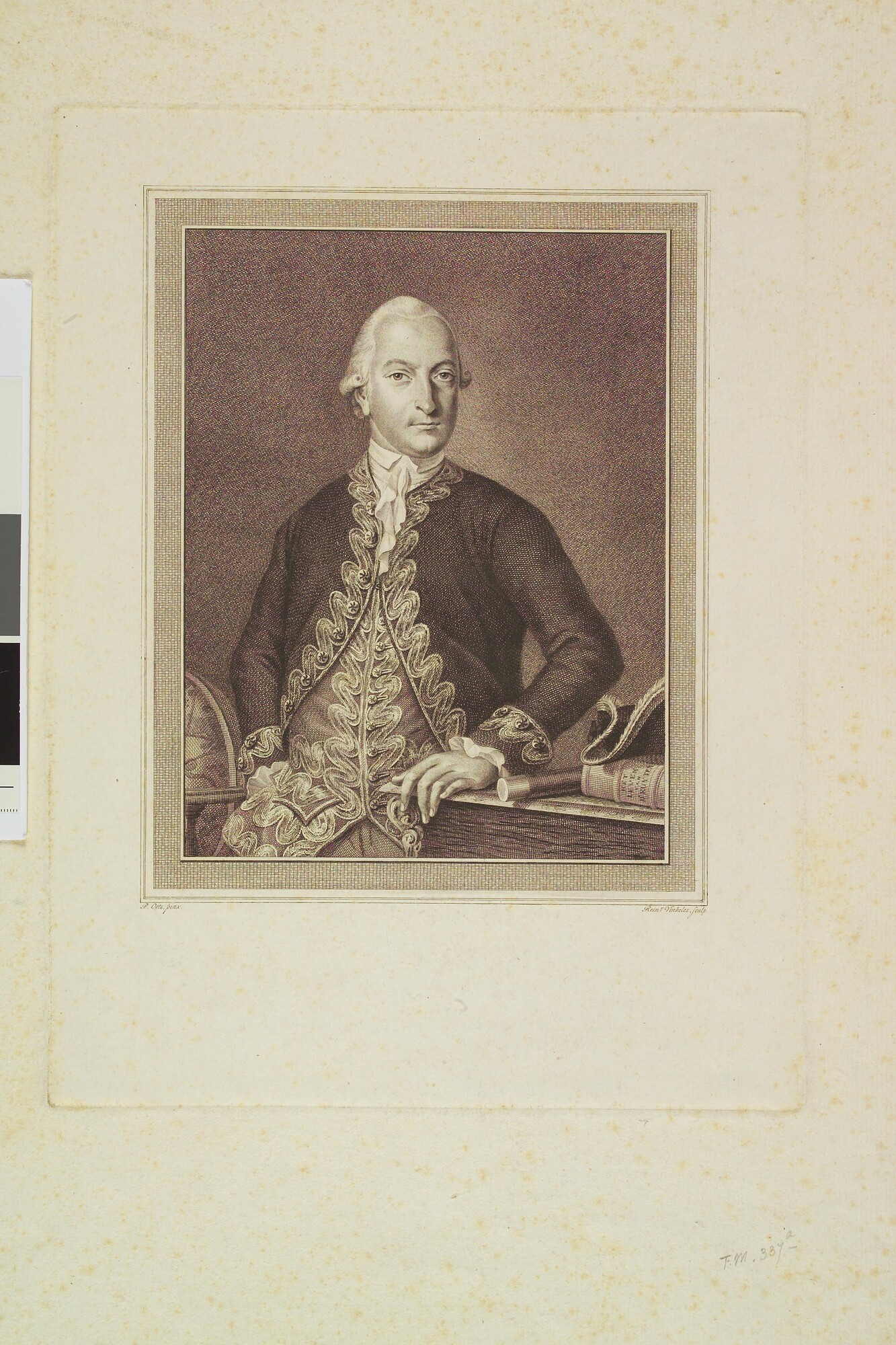 A.0145(179)1 [nr 0001]; Portret van Wolter Jan Gerrit baron Bentinck; prent