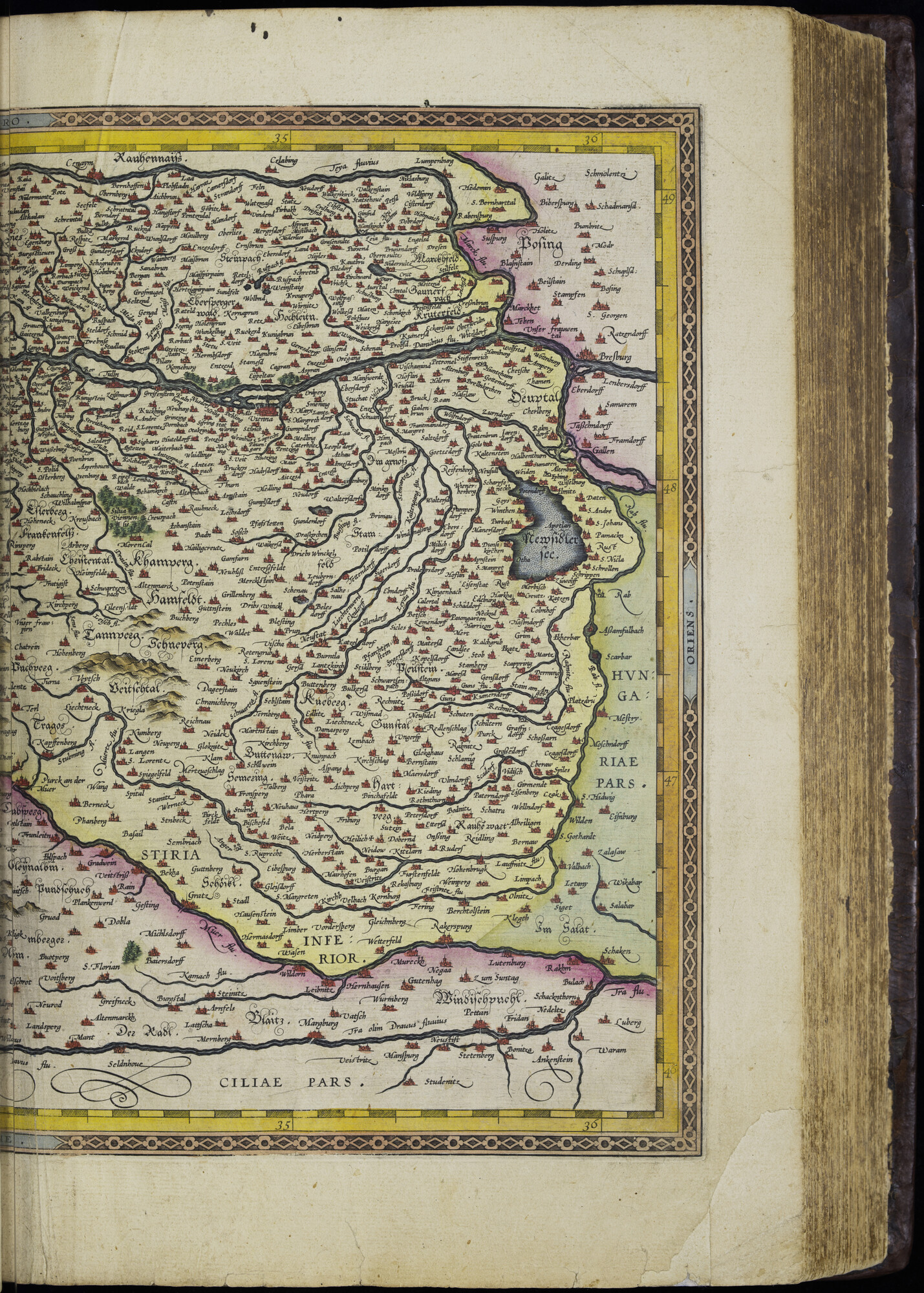 A.0145(232) [kaart 070]; Kaart van Oost-Oostenrijk; kaart
