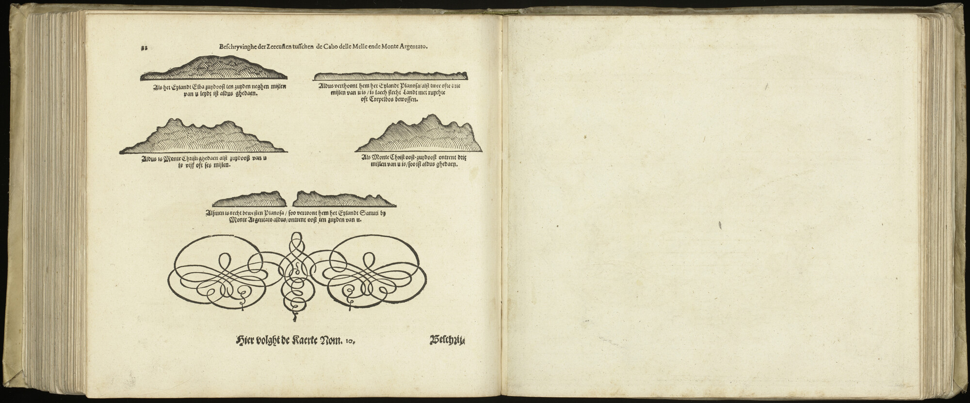 S.2856 [kaart 197]; Beschrijvingen en kustaanzichten van het eiland Elba; kaart