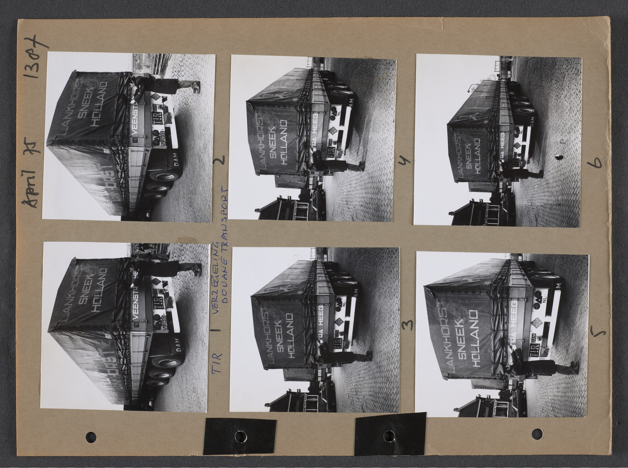 S.9102(35); Multomap met foto's door Ben Burgers, samengesteld door de Vereniging De Amsterdamsche Haven; foto