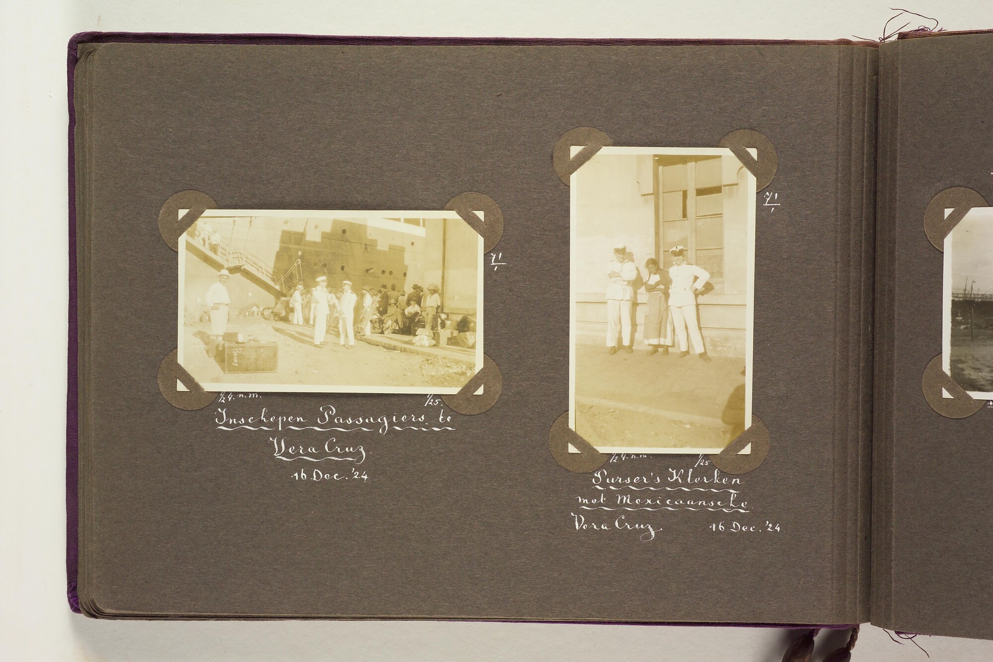 S.6156(06)f; Fotoalbum f) uit een serie van veertien uit de Collectie Job over zijn reis; fotoalbum
