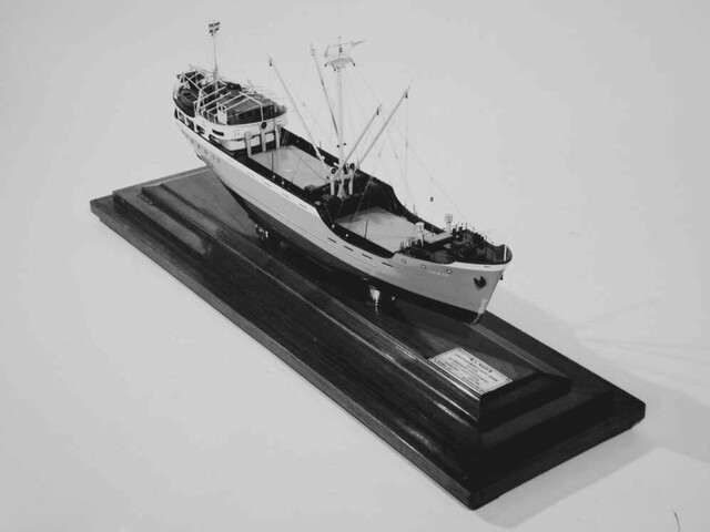 A.5031(b); Model van de coaster ms. Marin; scheepsmodel