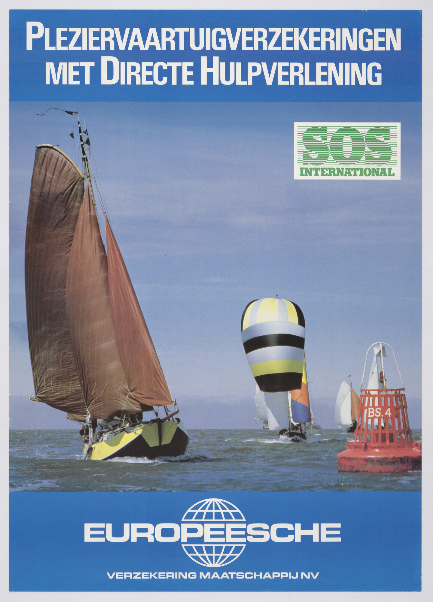 1989.1063; Europeesche Verzekering Maatschappij NV., 1989; affiche