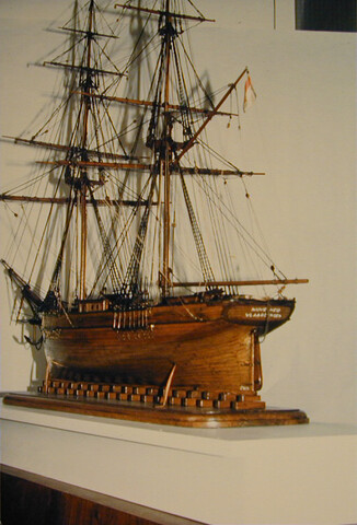 S.3053; Model van de koopvaardijbrik Nijverheid; scheepsmodel