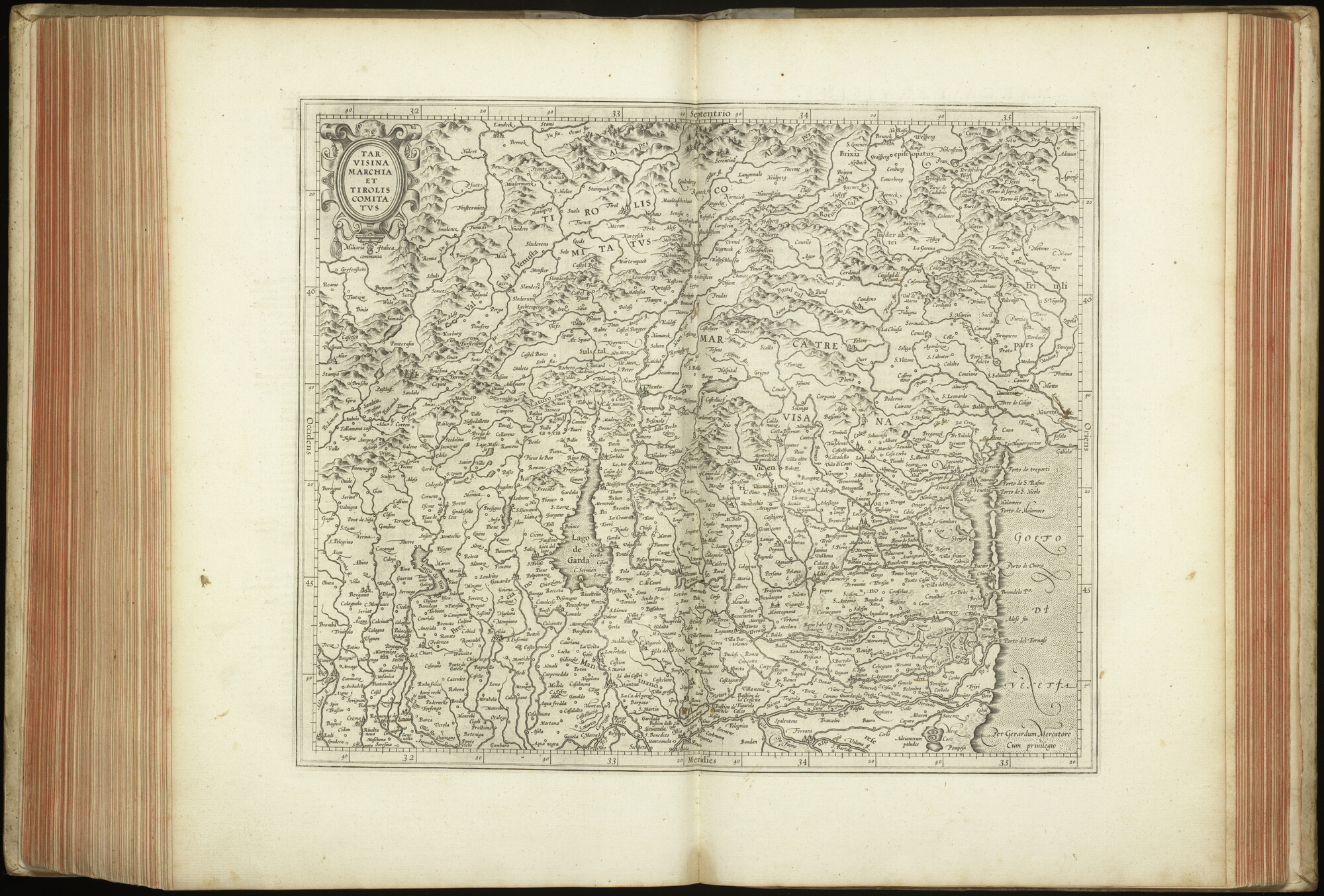 A.0145(227) [kaart 127]; Kaart van Noordoost-Italië; kaart