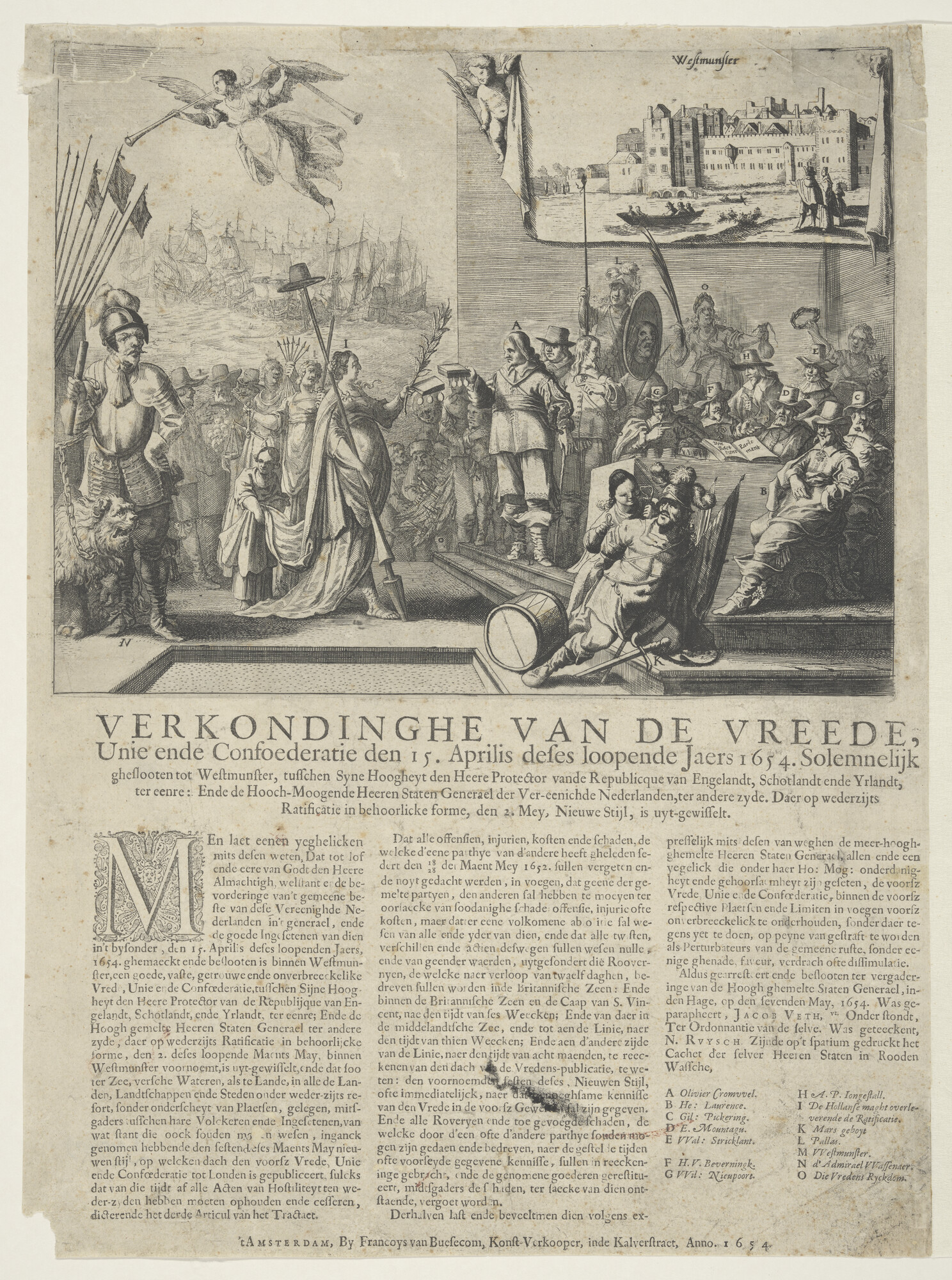 A.0145(193)09; Nieuwsprent op de Vrede van Westminster; prent