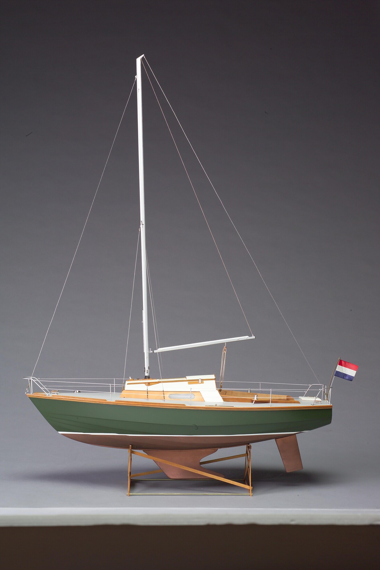 1994.4714; Model van een Waarschip; scheepsmodel