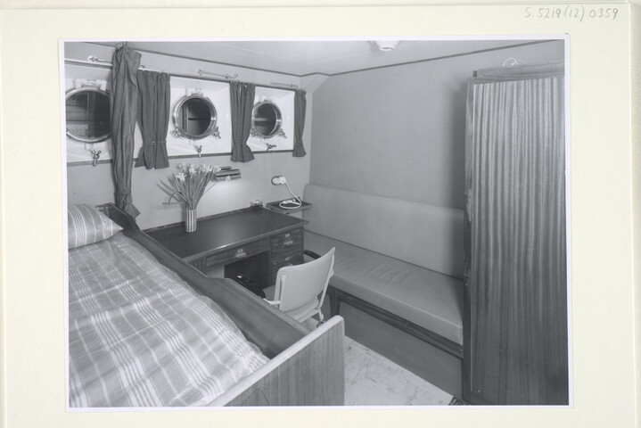 S.5219(12)0359; Interieurfotos gemaakt aan boord van het koelschip ms. Silver Comet; fotoreportage