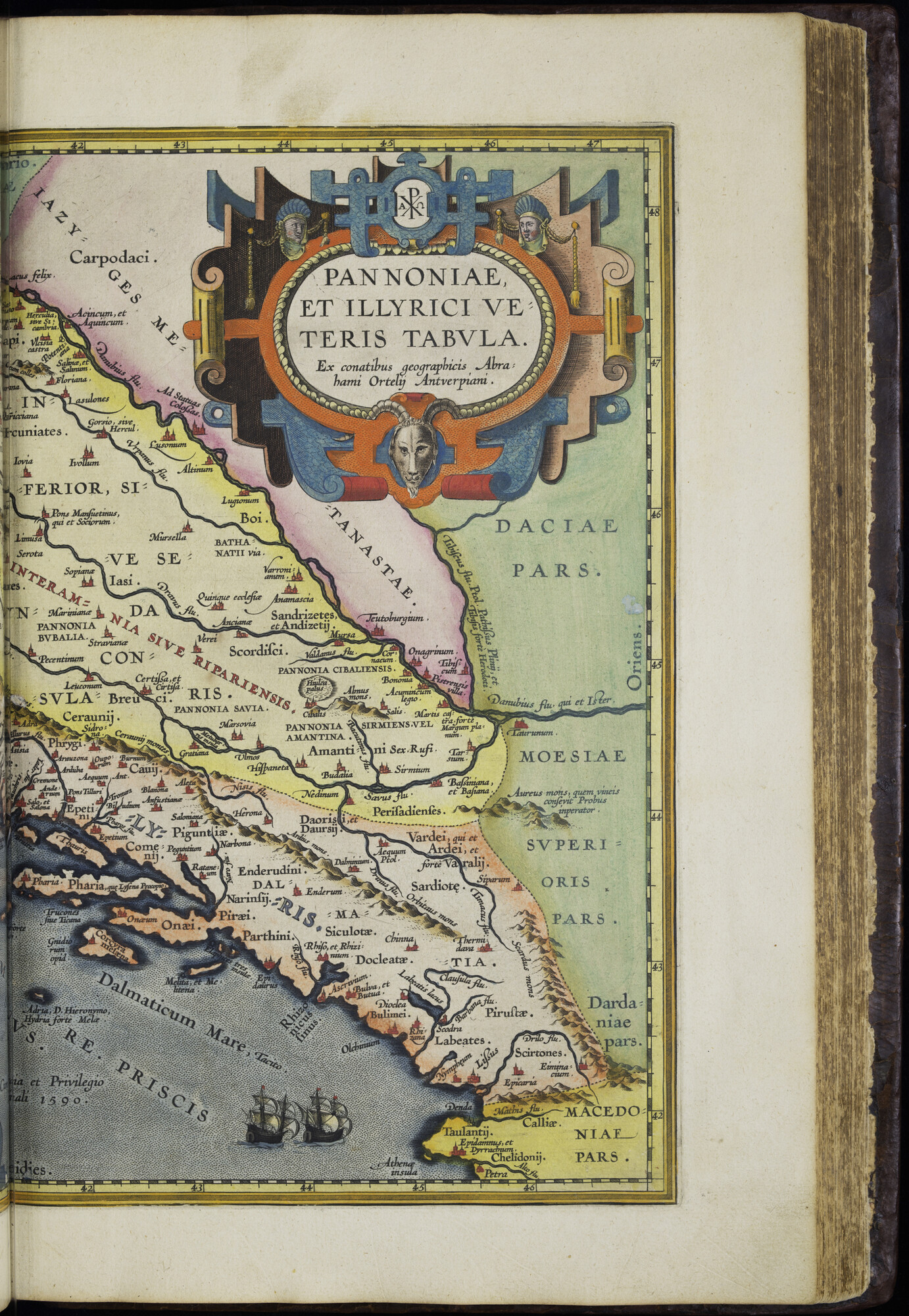 A.0145(232) [kaart 132]; Kaart van Slovenië, Kroatië, Bosnië en Herzegovina en Montenegro; kaart