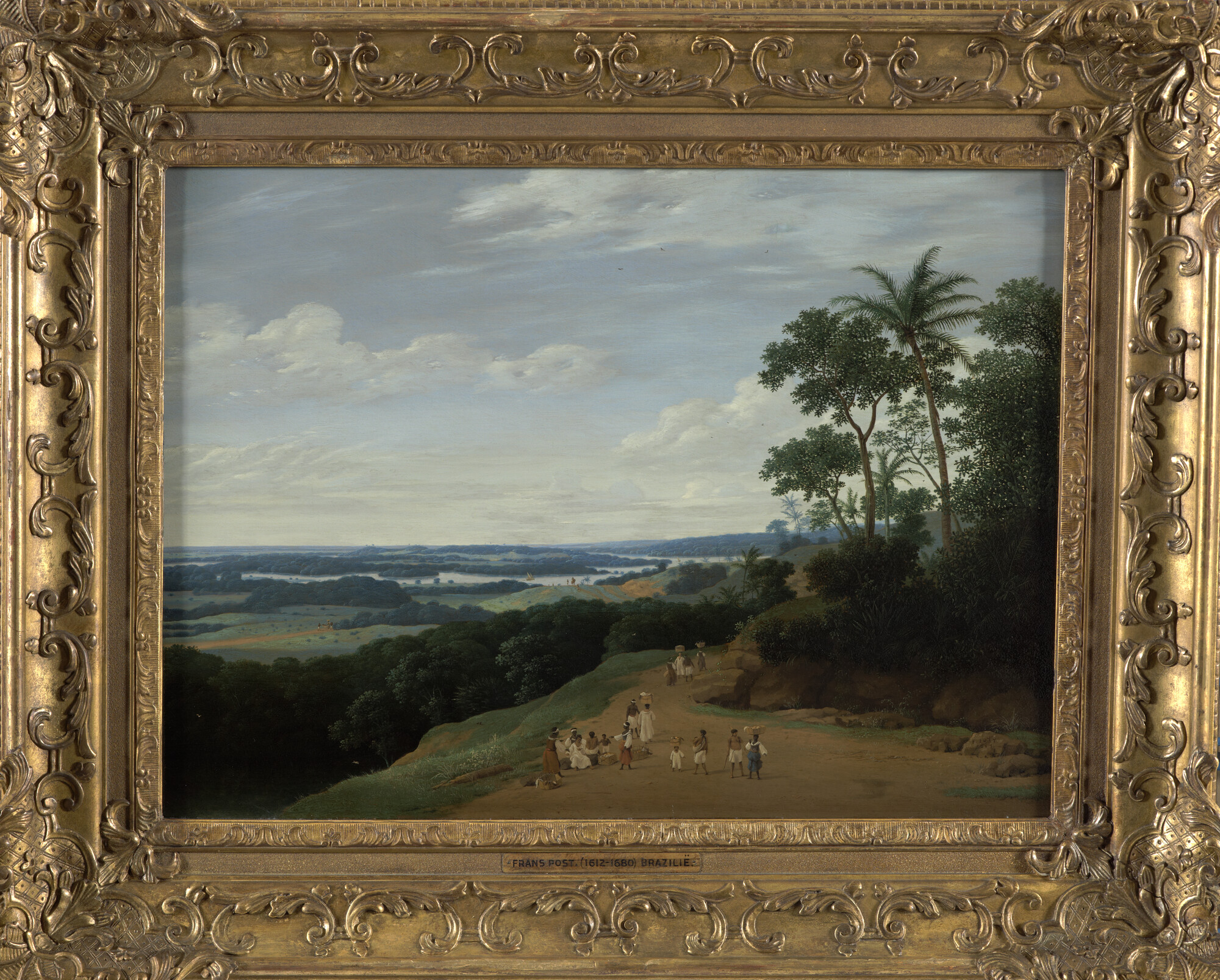 A.0089(01)b; Braziliaans landschap; schilderij
