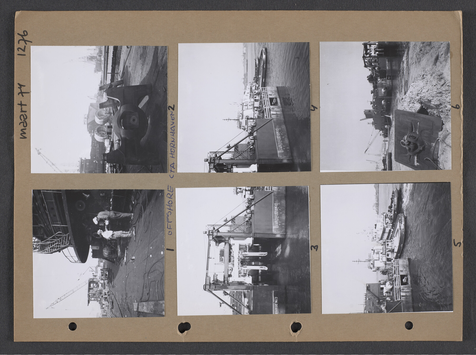 S.9102(32); Multomap met foto's door Ben Burgers, samengesteld door de Vereniging De Amsterdamsche Haven; foto