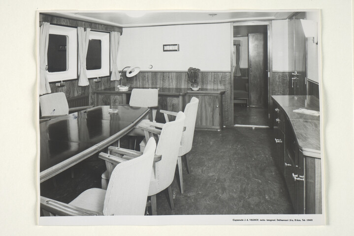 S.5219(12)0293; Interieurfotos genomen aan boord van de tanker ms. Airismaa [...]; fotoreportage