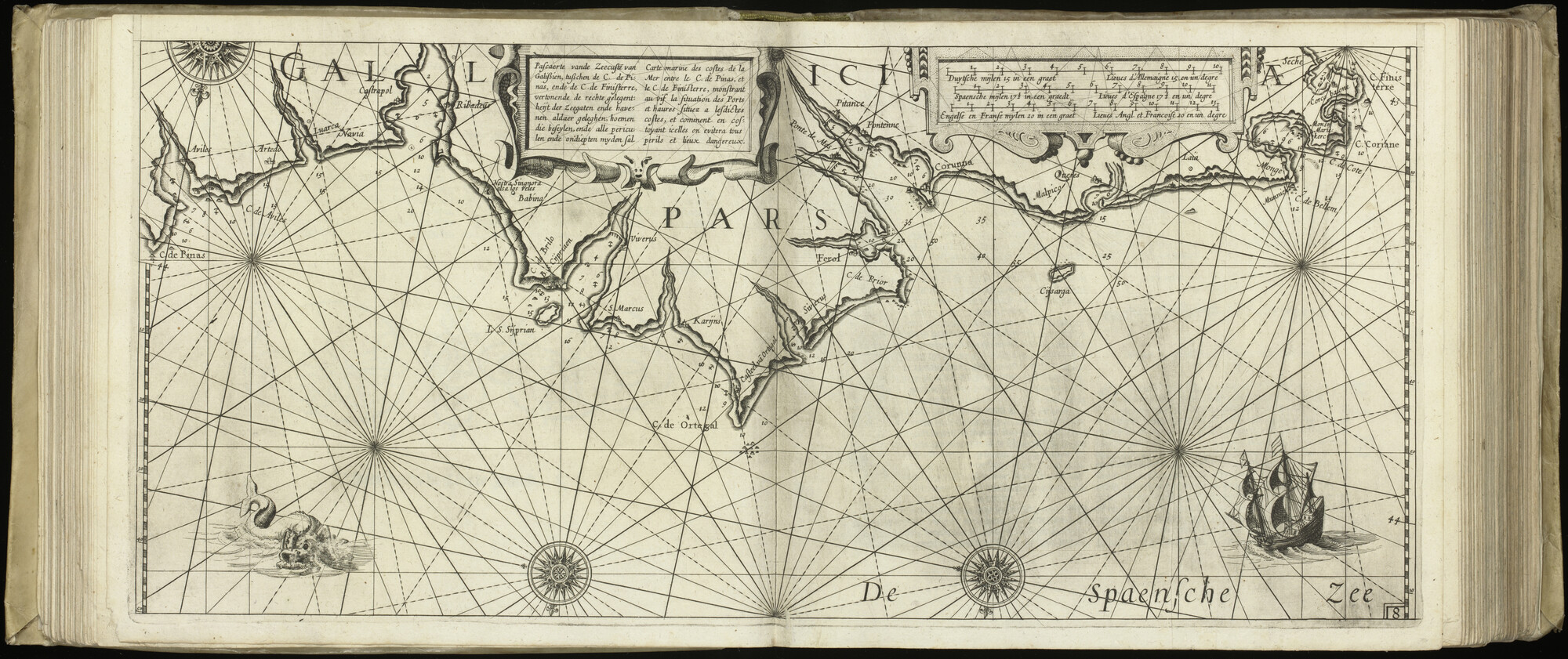 S.2856 [kaart 037]; Kaart van Noordwest-Spanje; kaart