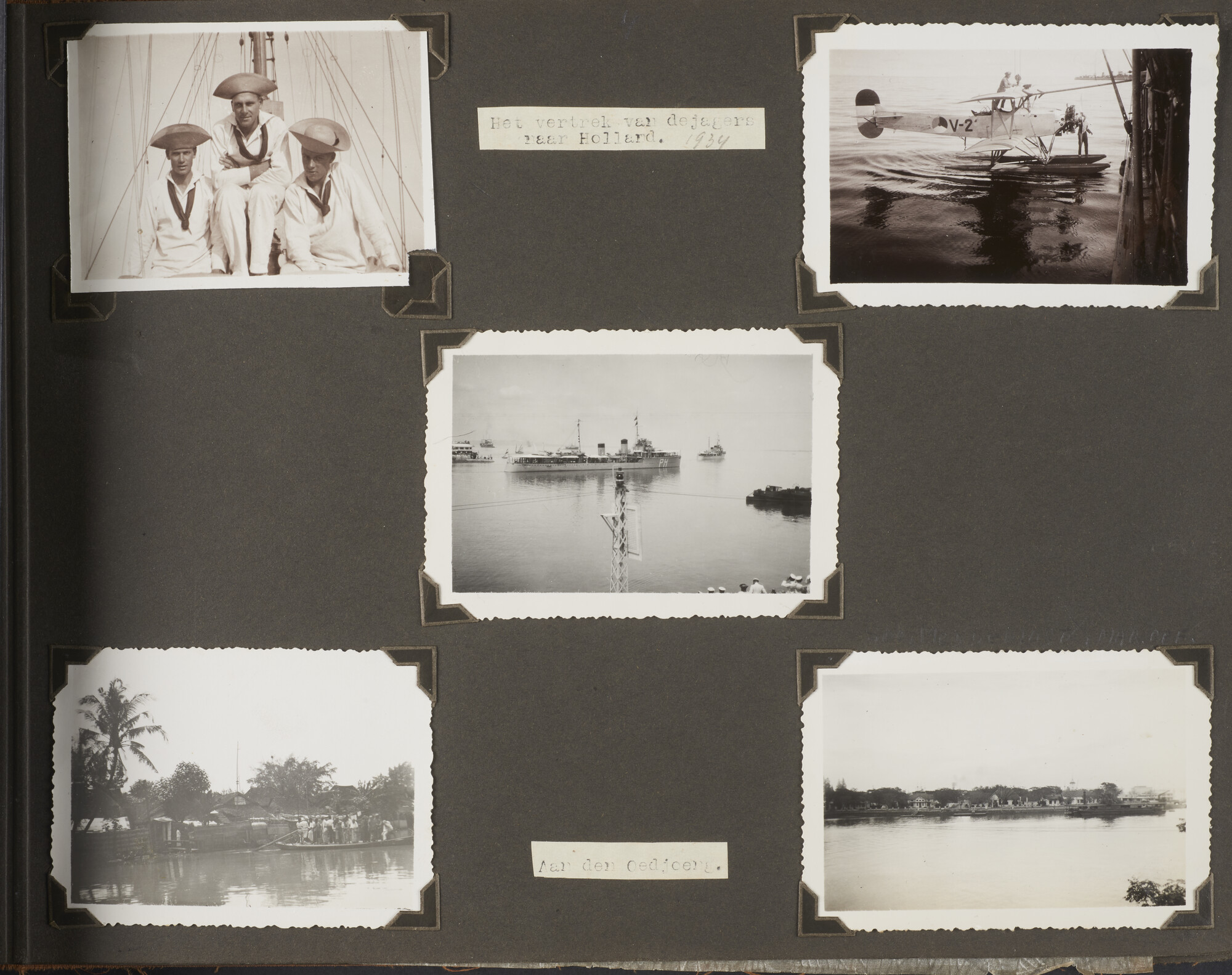 2019.0973; Fotoalbum van luitenant-ter-zee 2e klasse bij de Dienst der Conservatie Bouwen Huisman (1912-2001); fotoalbum