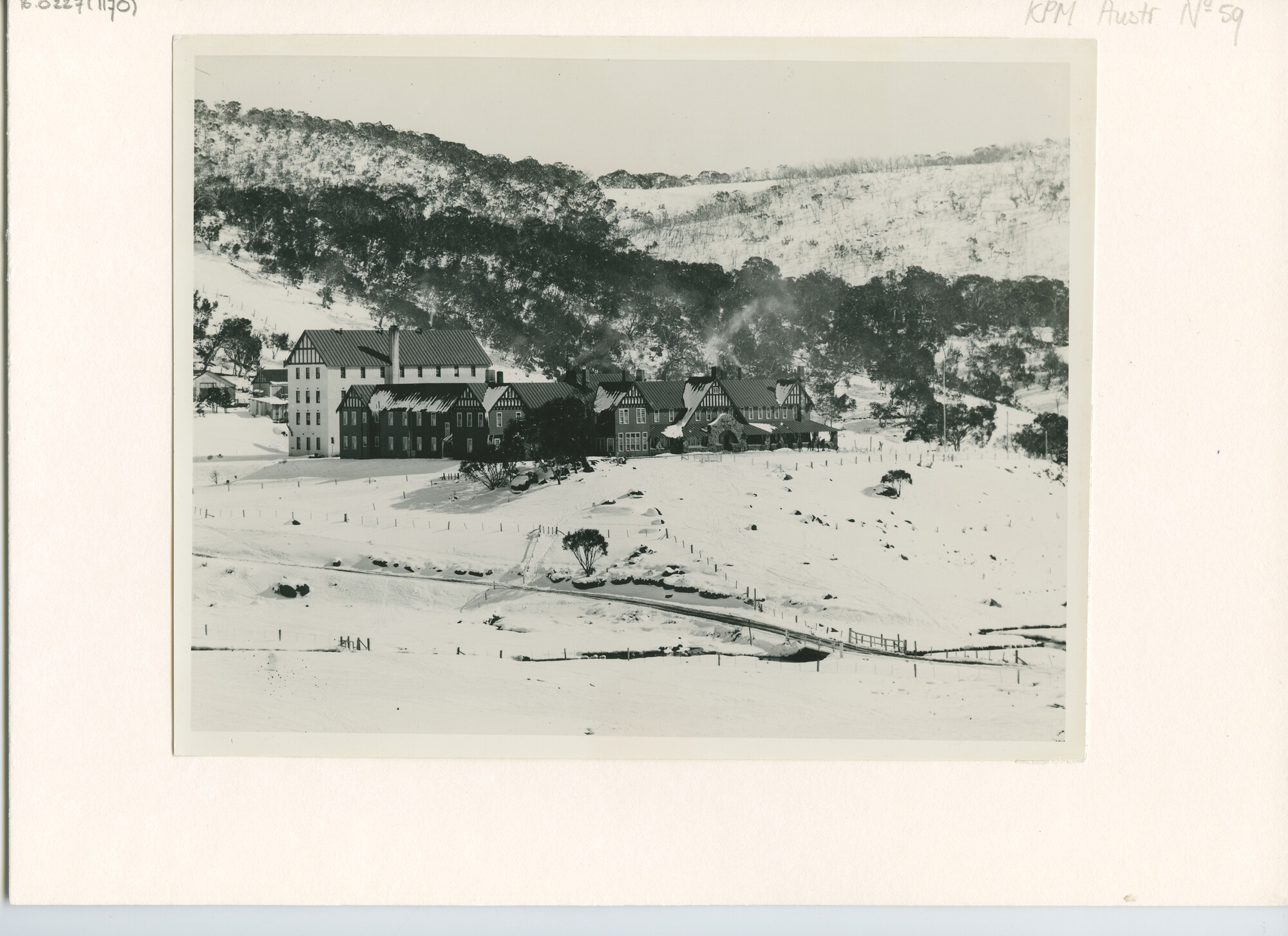 B.0227(1170); Hotel Grand Slam te Mount Kosciusko (New South Wales, Australië); foto