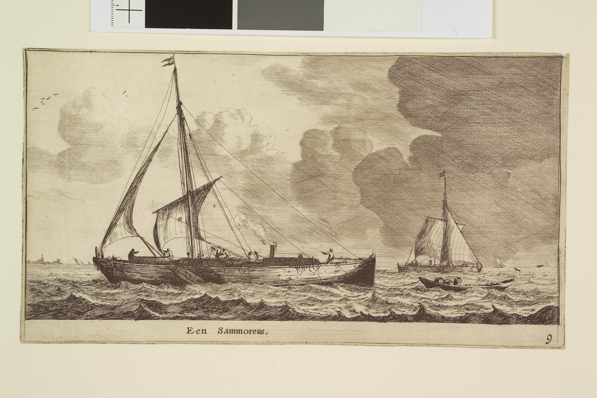 A.0149(0283); Een sammoreus; prent
