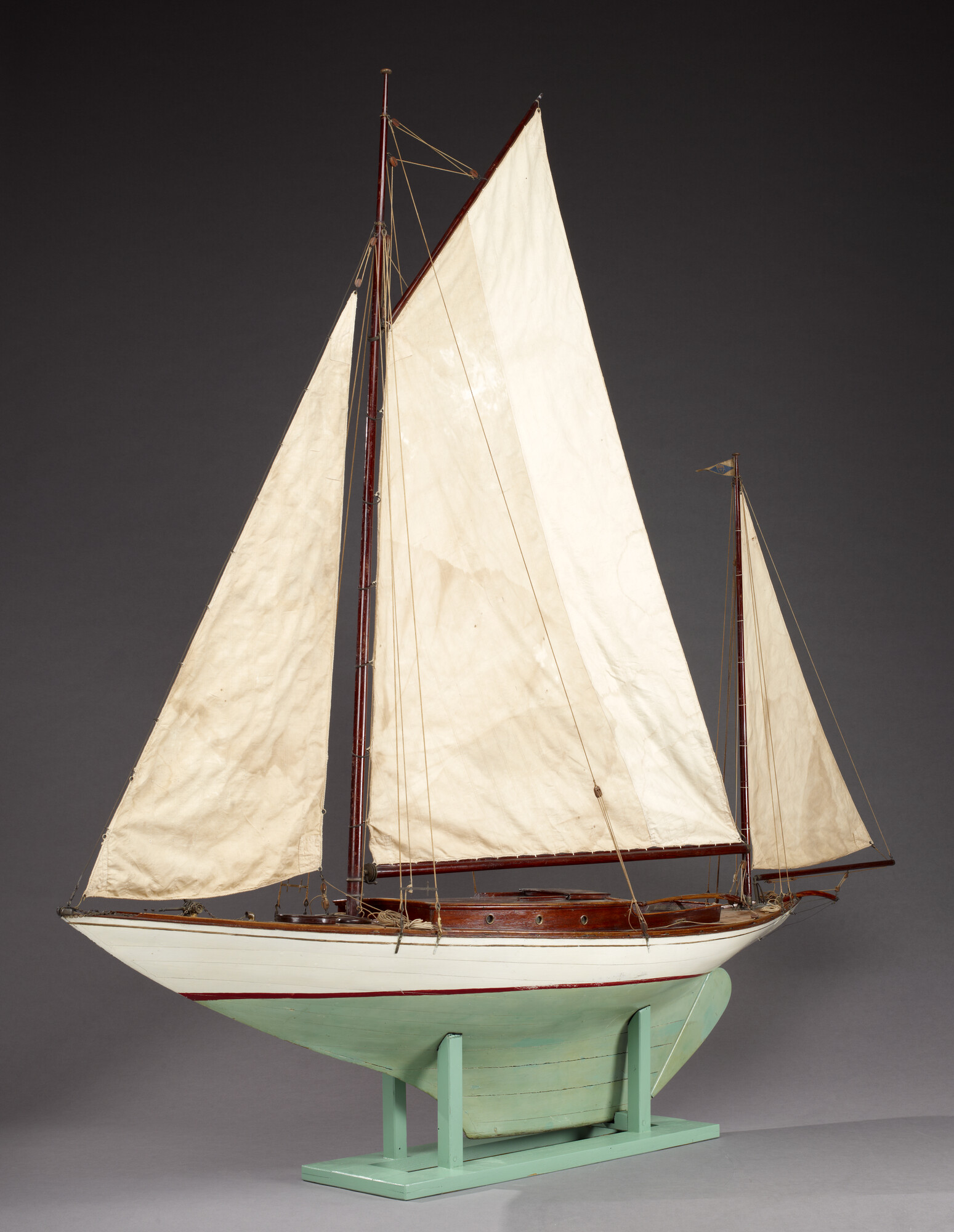 A.1110(01); Model van kieljacht Prinses Juliana; scheepsmodel