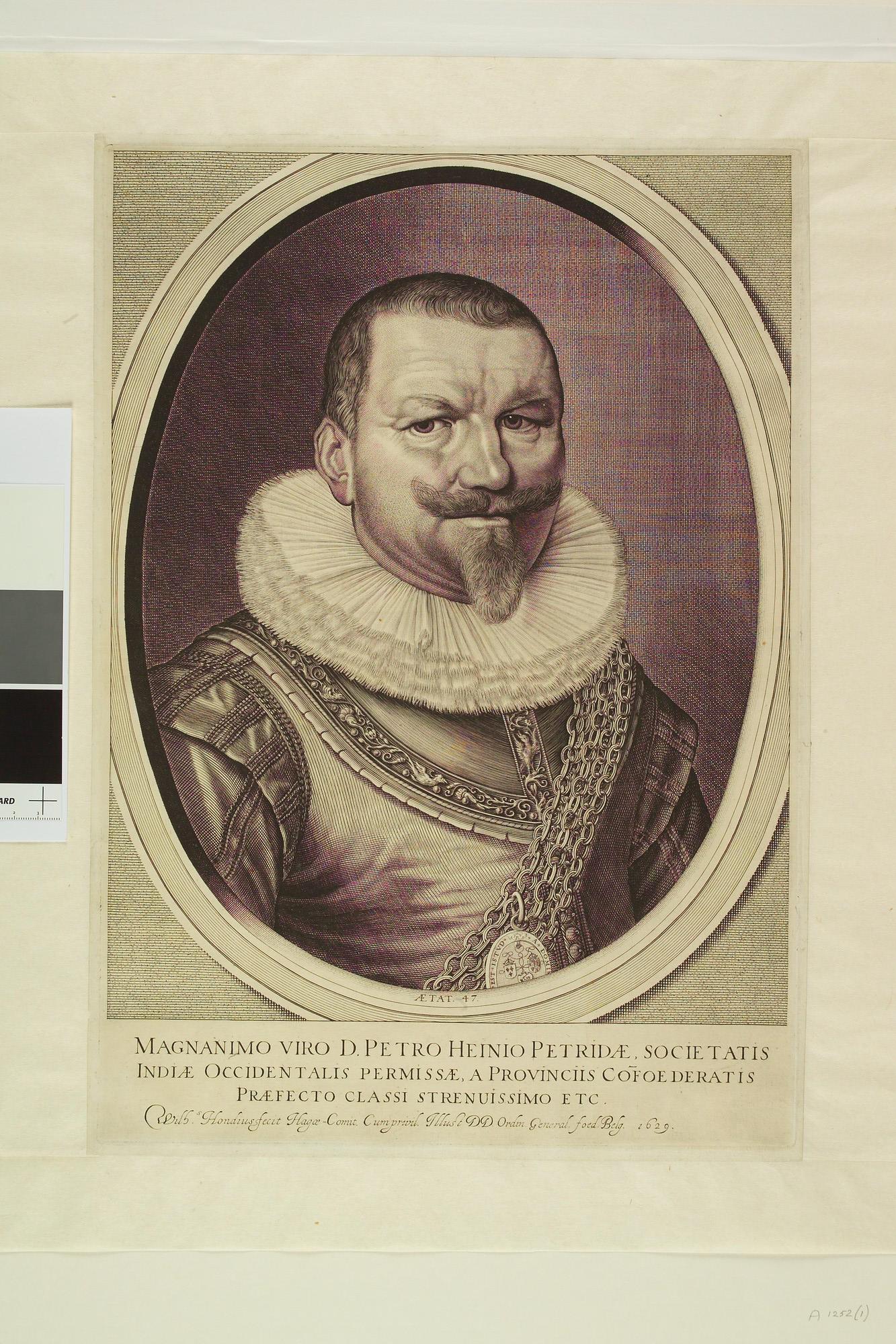 A.1252(01); Portret van Piet Heyn; prent