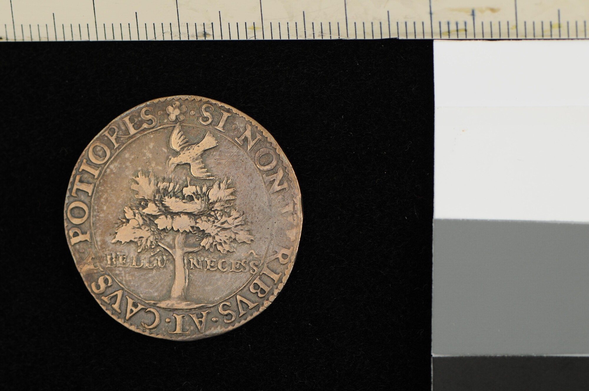 A.0023(033); Rekenpenning op de overwinning op de onoverwinnelijke vloot, 1589; jeton