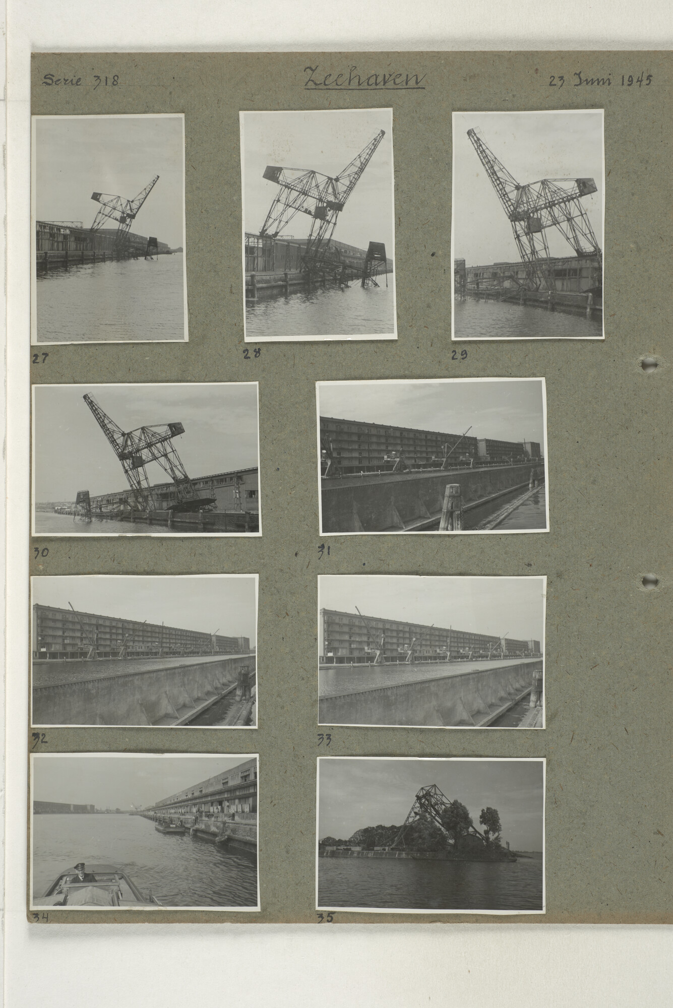 1998.2178; Omslag met een grote hoeveelheid proef foto's gemaakt in opdracht van de Gemeente Handelsinrichtingen in Amsterdam; omslag