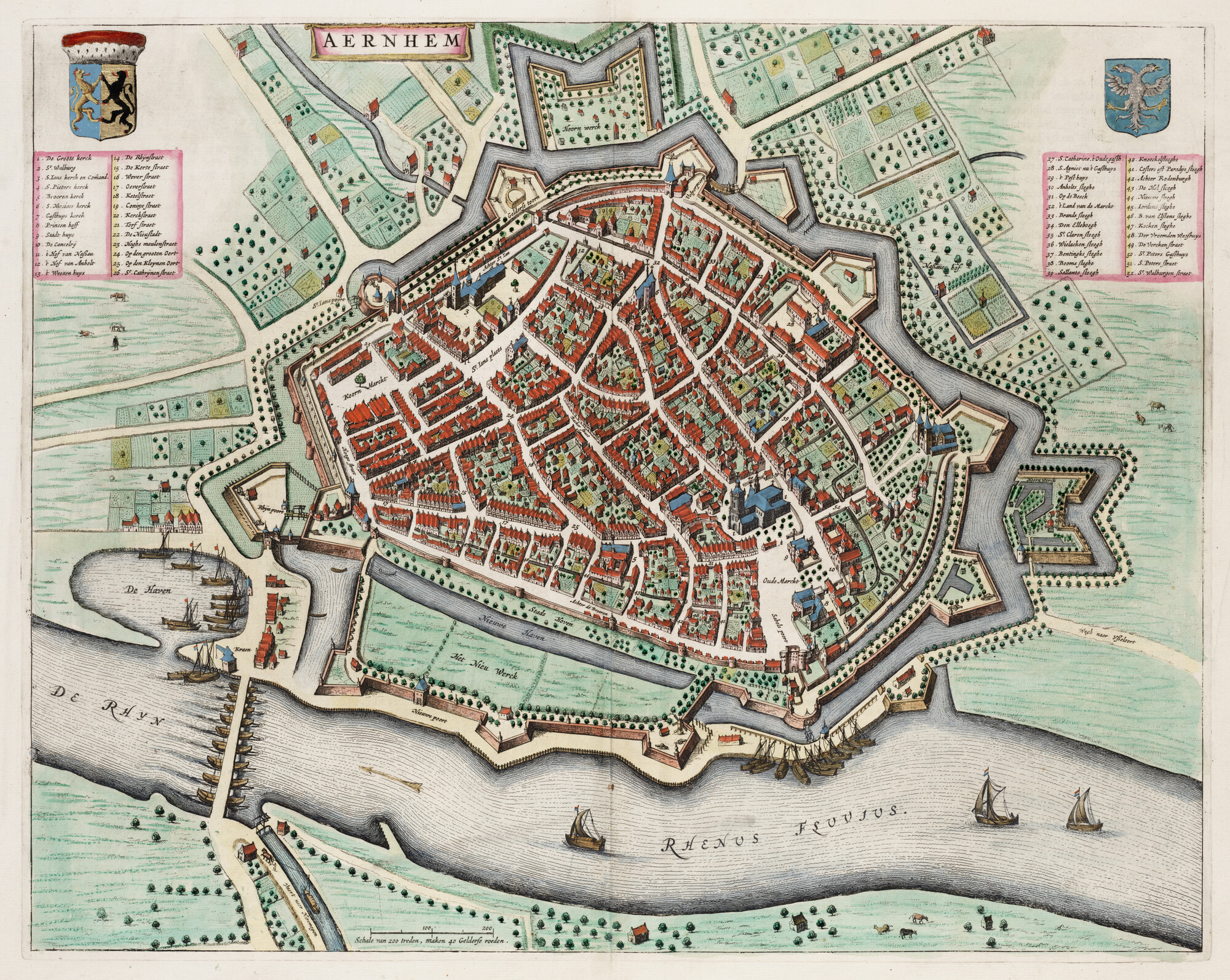 S.1034(15) [kaart 005]; Kaart van Arnhem; landkaart
